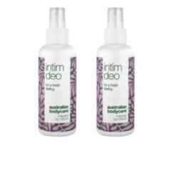 Australian Bodycare
Spray intimo
rinfrescante e
deodorante (2x100ml)
