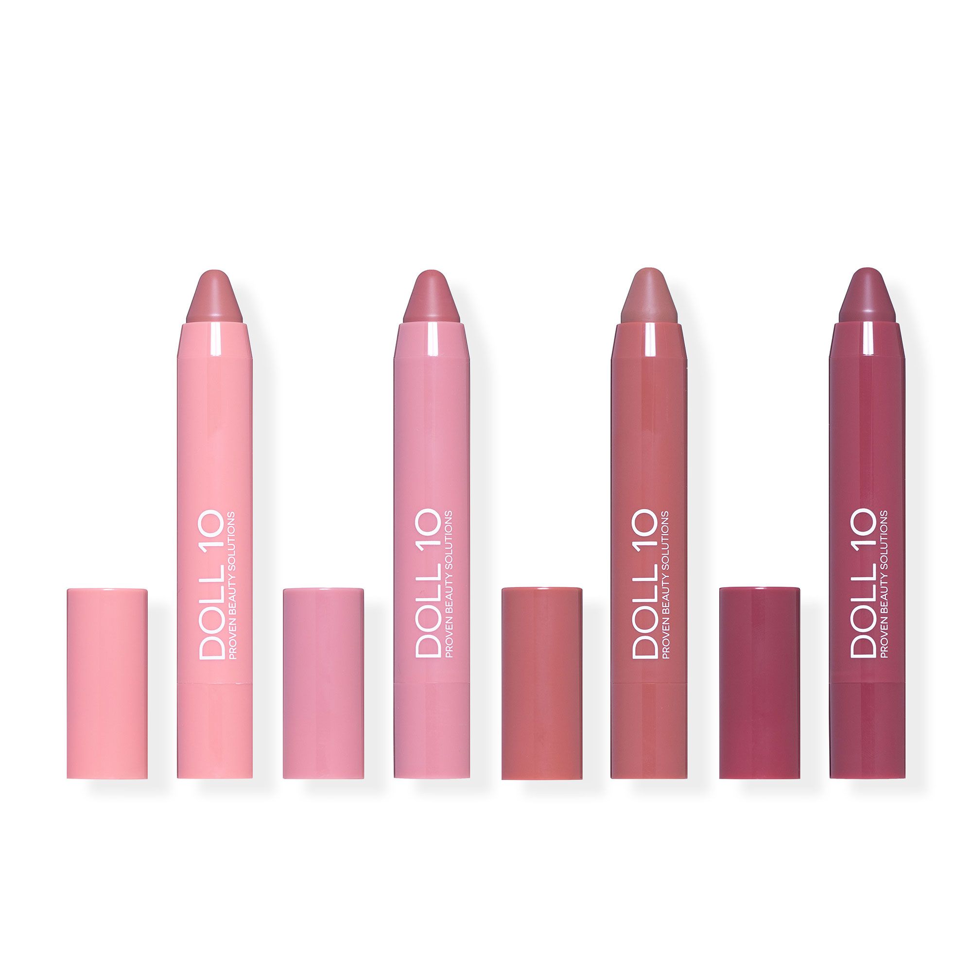 Doll10
Matite labbra Plump
Soft Focus 4 colori
(4x3,2 g)