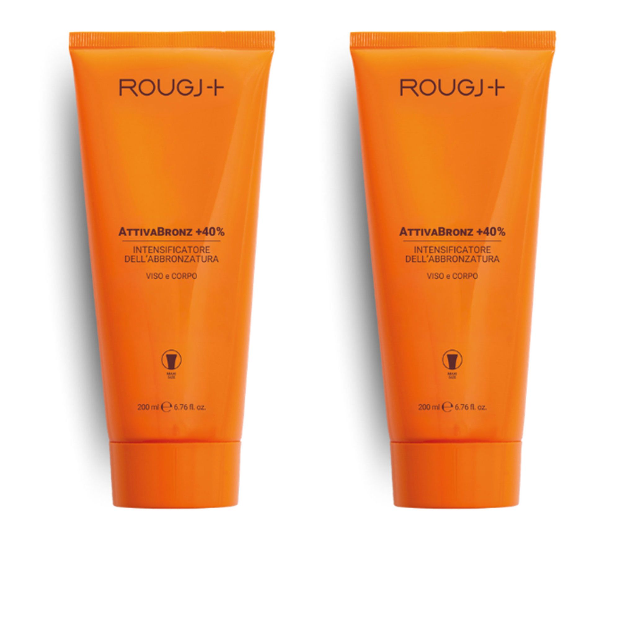 Rougj Crema solare Attivabronz +40% (2x200 ml)