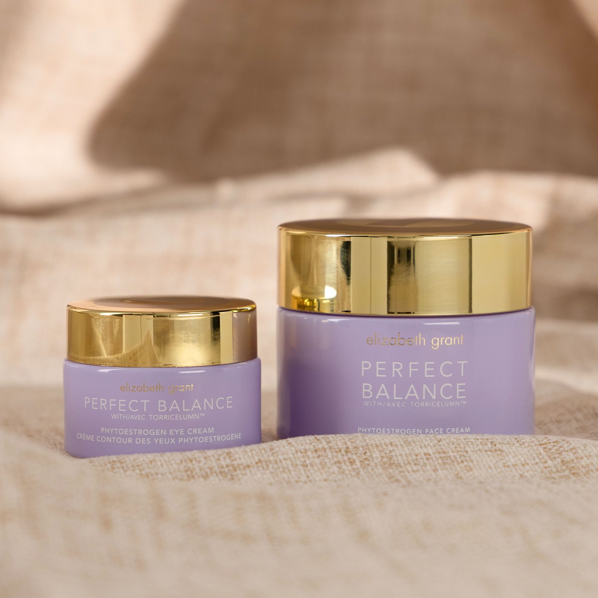 Elizabeth Grant
Kit Perfect Balance
Phytoestrogen: viso
(100ml), occhi (30ml)