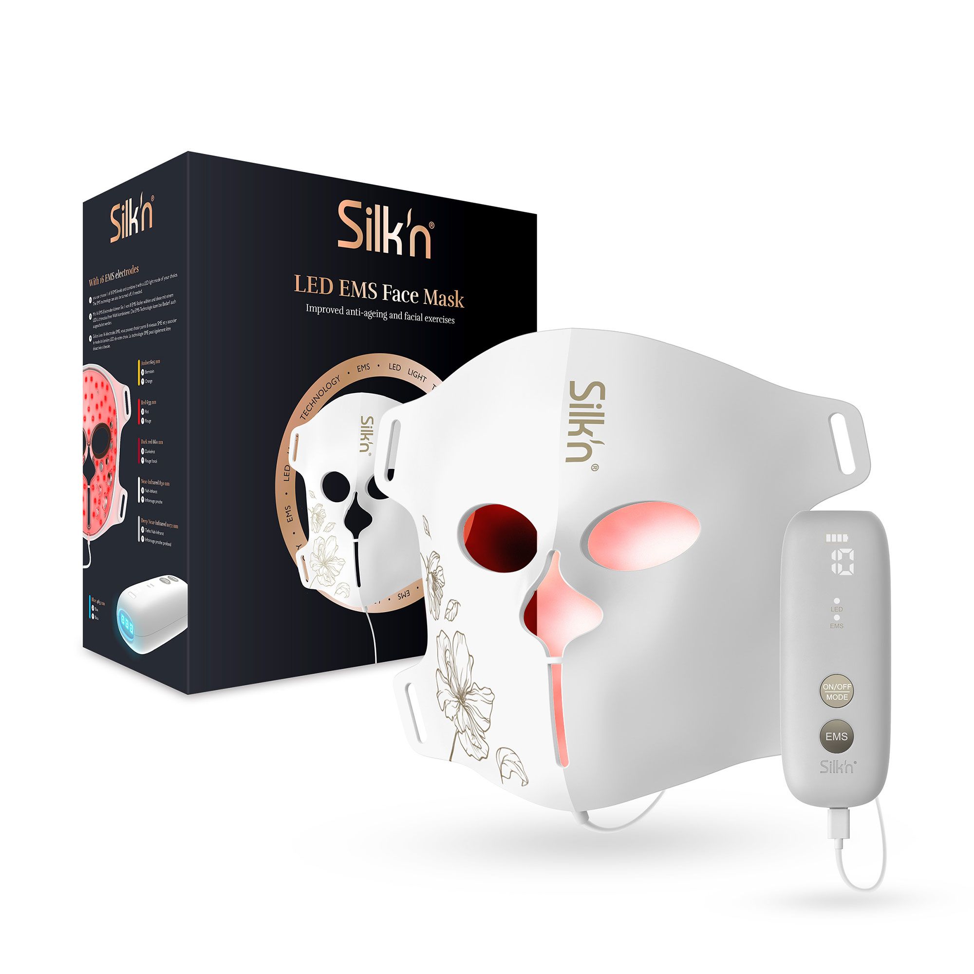 Silk’n
Maschera viso
LED con tecnologia
EMS