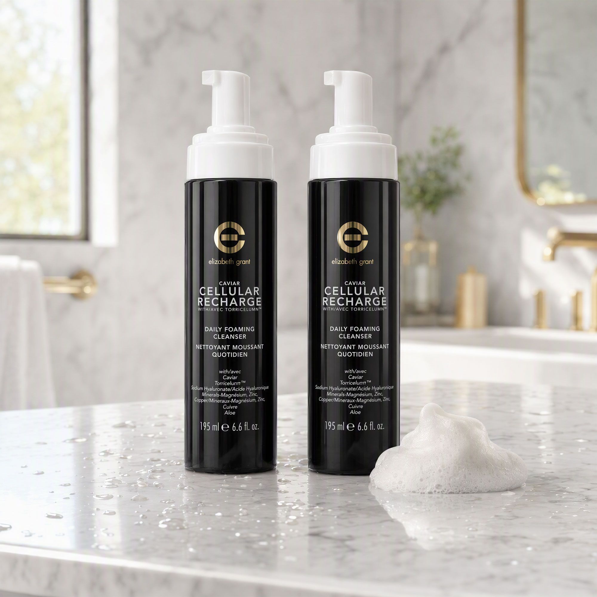 Elizabeth Grant
Detergente viso
Caviar Cellular
Recharge (2x195ml)