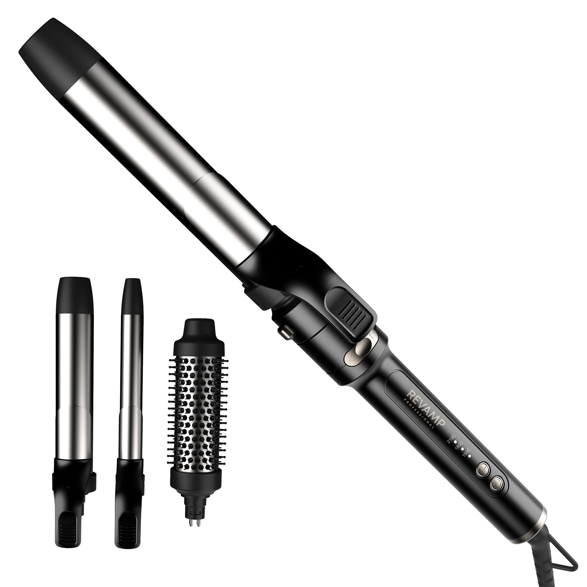 REVAMP
Styler rotante 3in1
Multistyle Revolve
con accessori