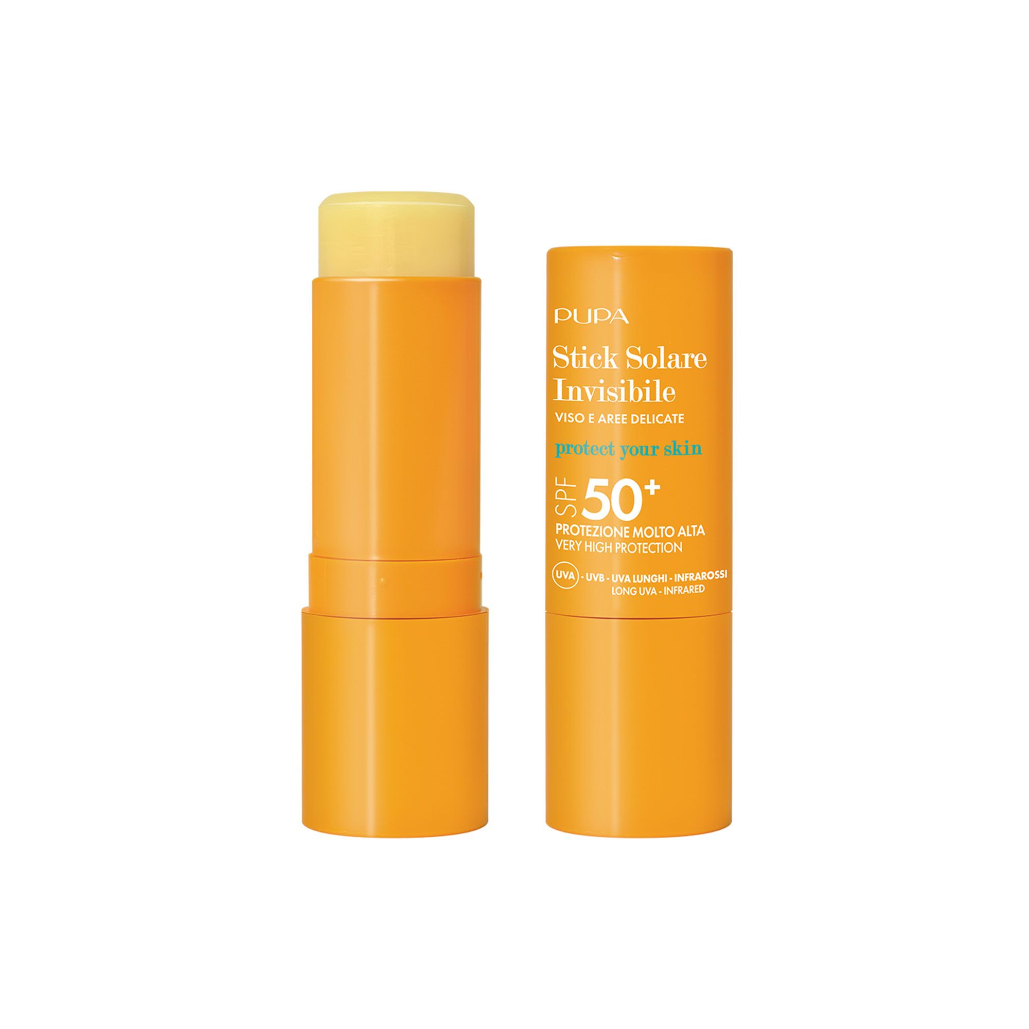 PUPA Milano Kit Solari SPF50: crema anti-età e stick + pochette