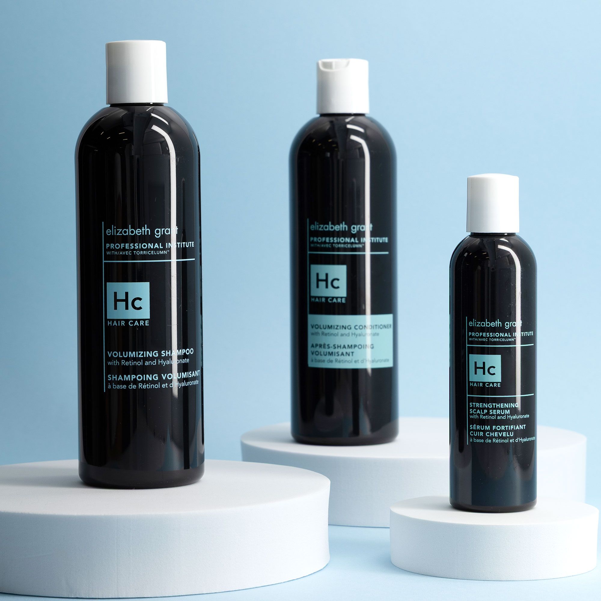 Elizabeth Grant Kit shampoo, balsamo e trattamento cuoio capelluto