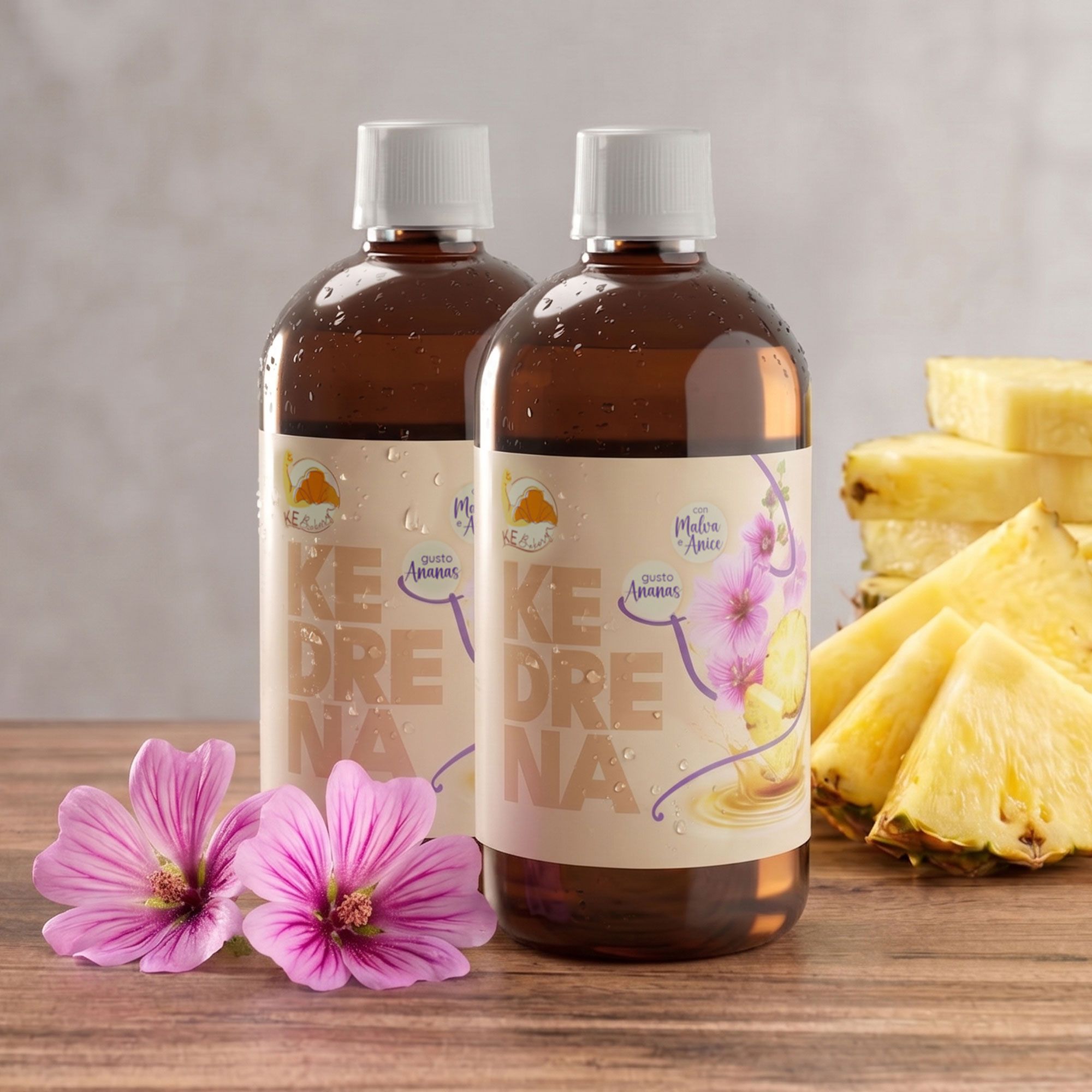 KeBakery
KeDrena integratore
gusto ananas
(2x500ml)