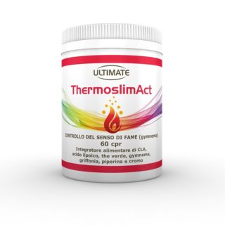 Ultimate
Thermoslim Act
integratore con
Gymnena (60 cpr)