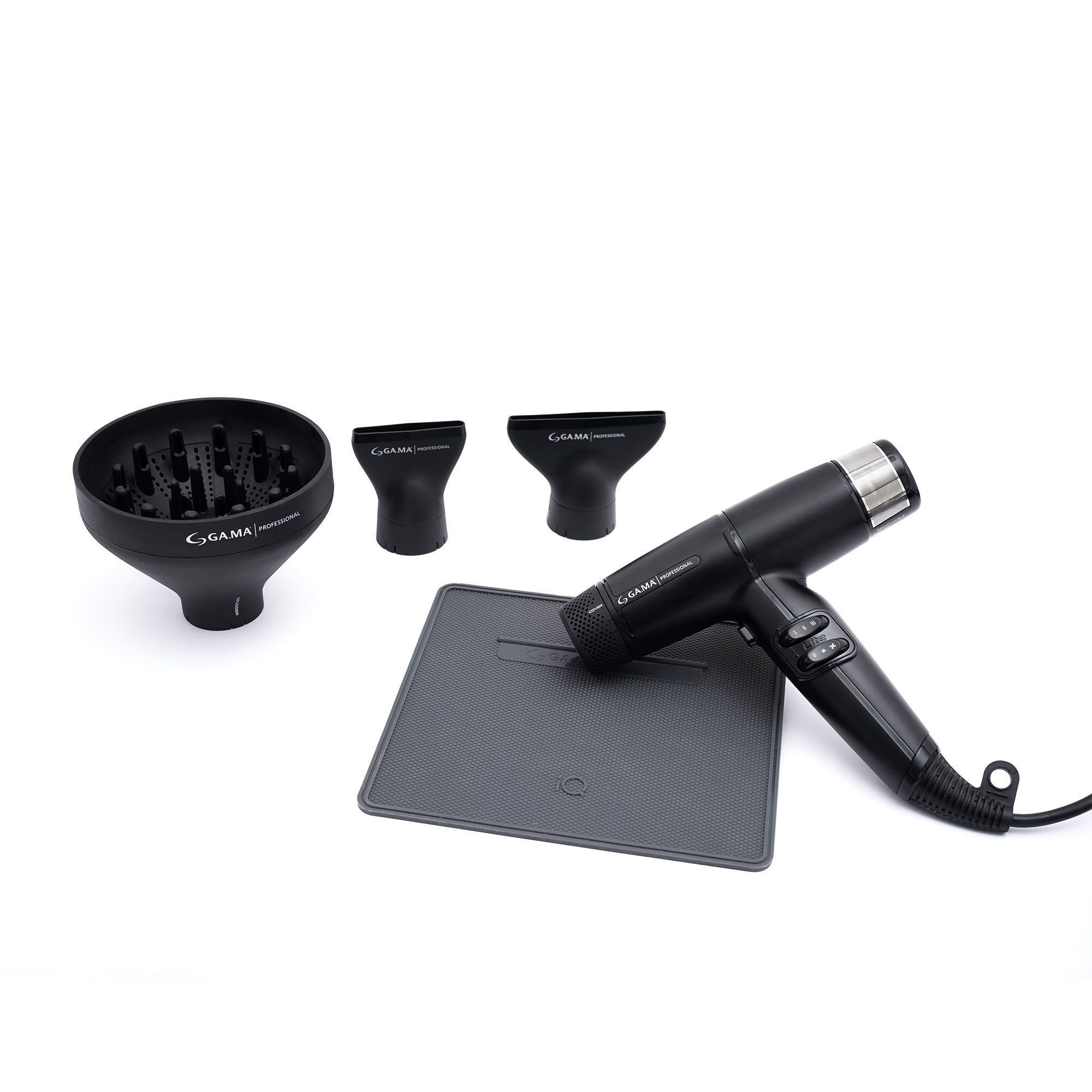 QVC GAMA Phon per capelli iQ Lite completo di accessori