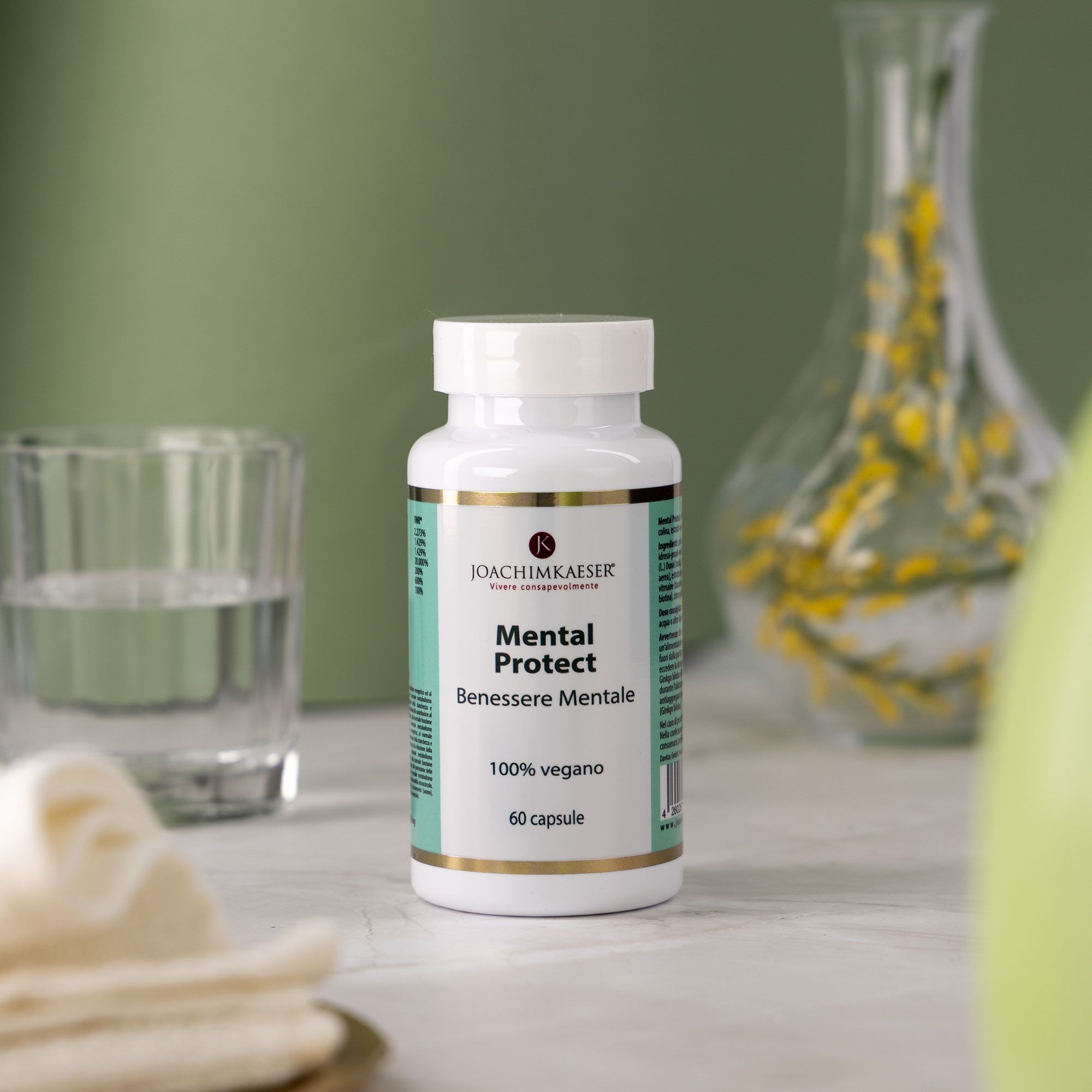 Joachim Kaeser
Mental Protect
Benessere Mentale
integratore (60cps)