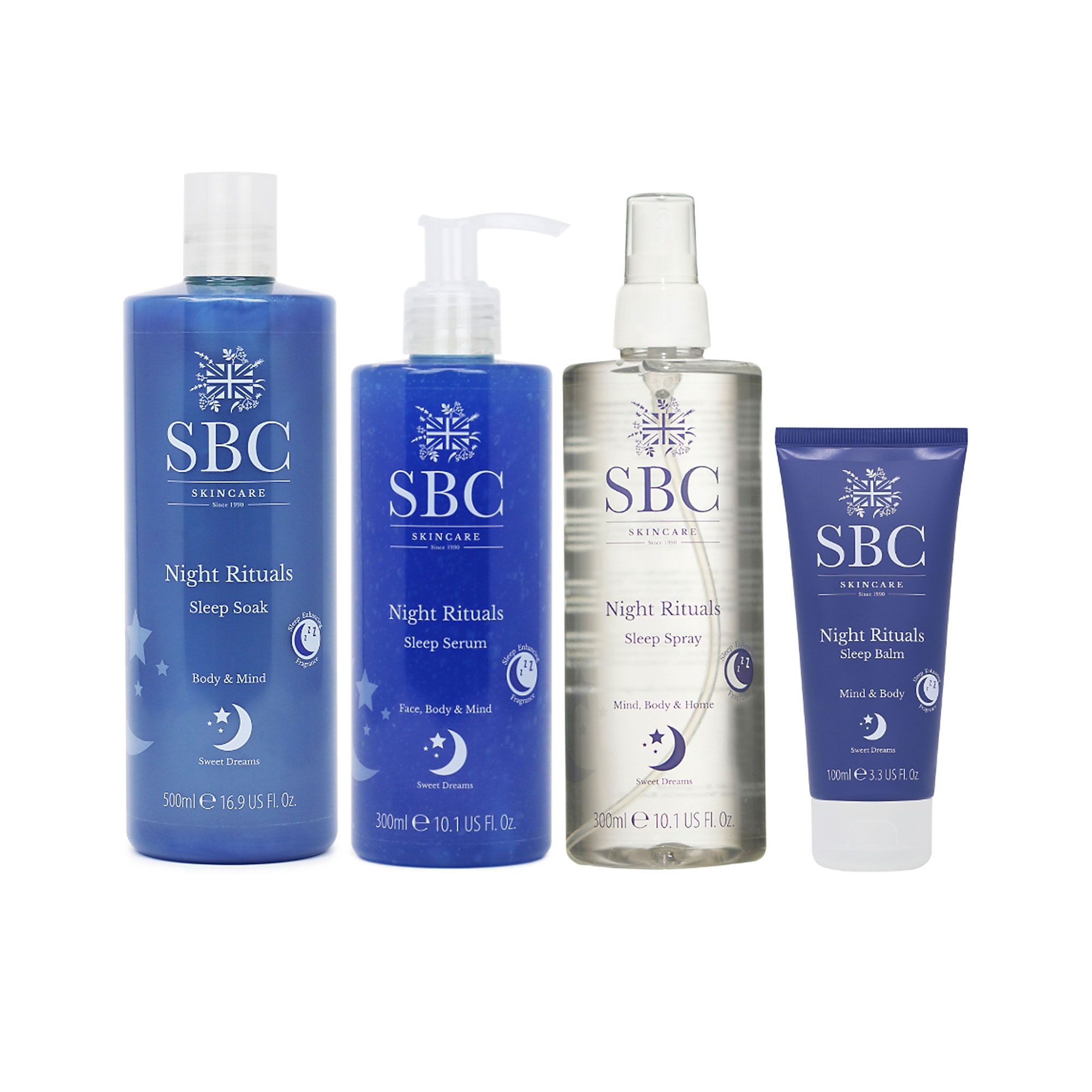 Image of SBC Kit Night Rituals: bagnoschiuma, siero, balsamo e spray061