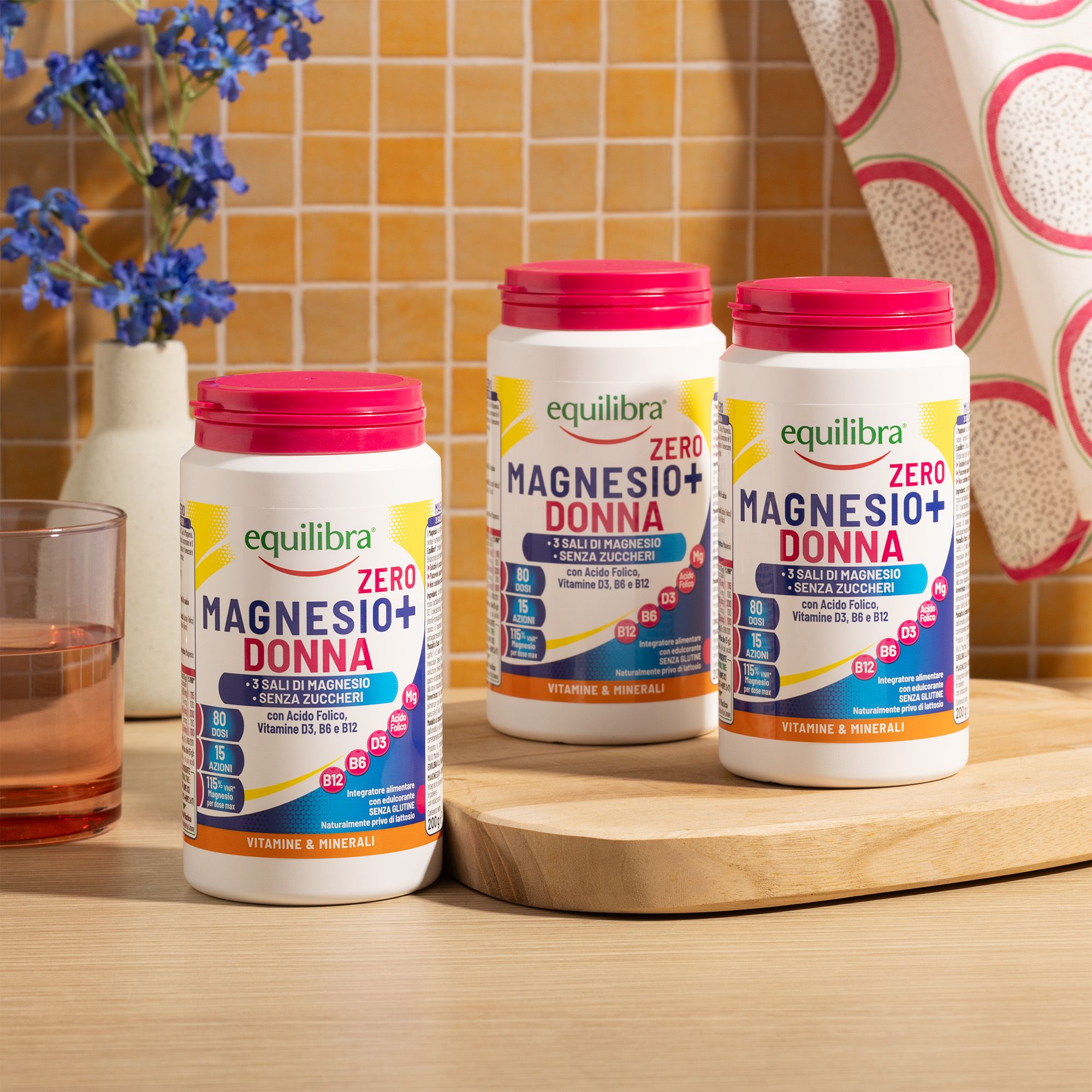Equilibra
Magnesio+ Donna ZERO
integratore
(3x200g)