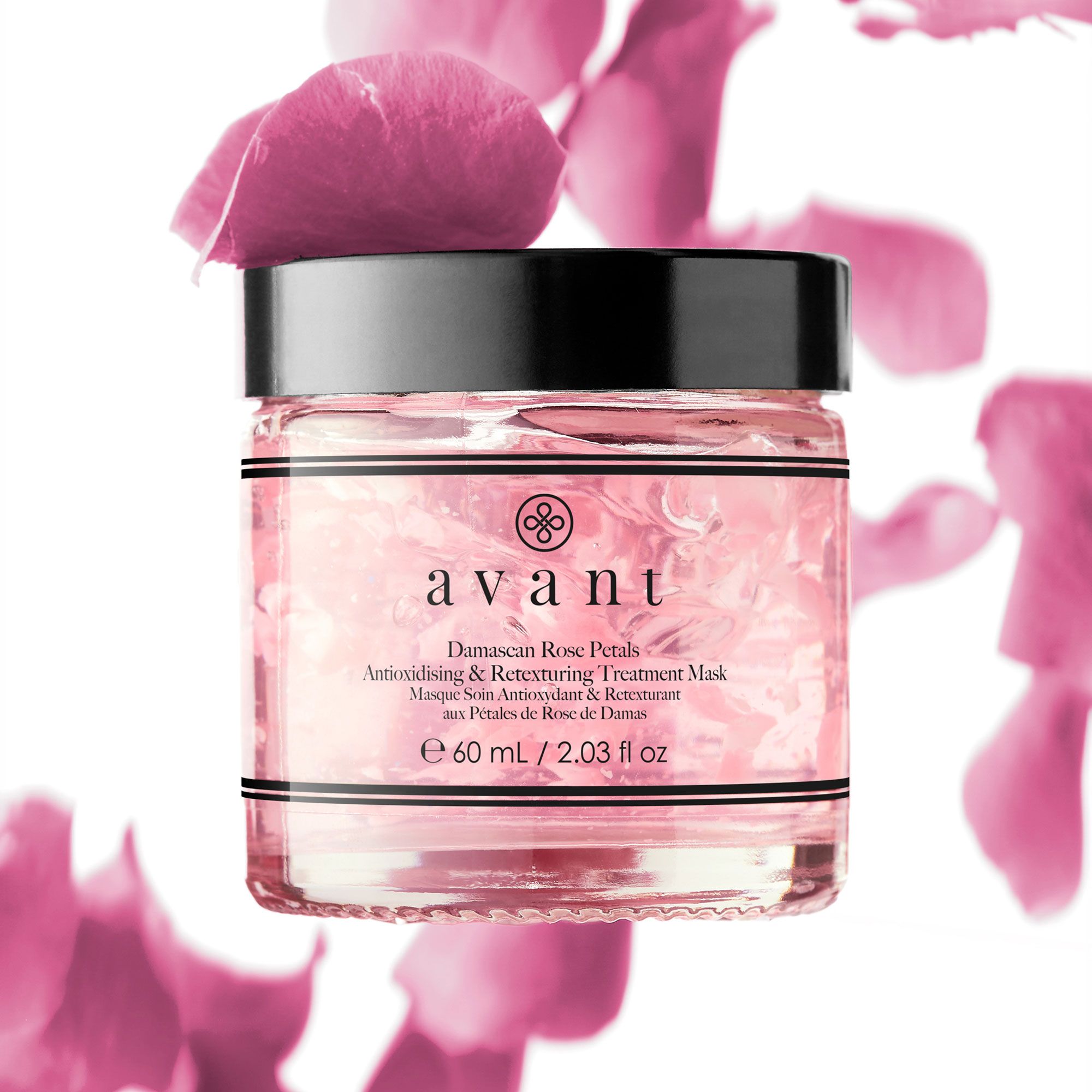 Avant
Maschera in gel
Damascan Rose Petals
(60 ml)