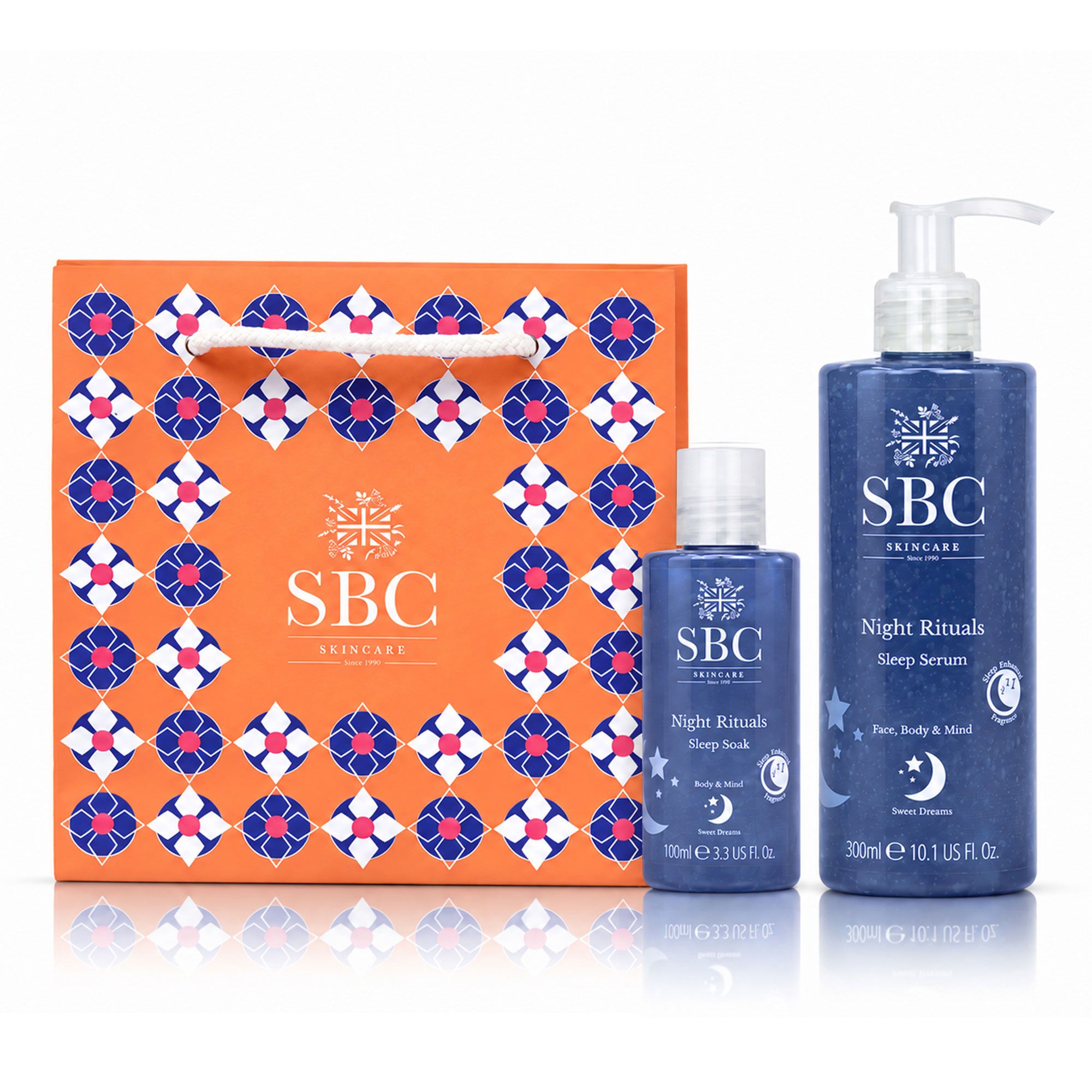 SBC
Siero viso e corpo
+ bagnoschiuma 
e borsa regalo
