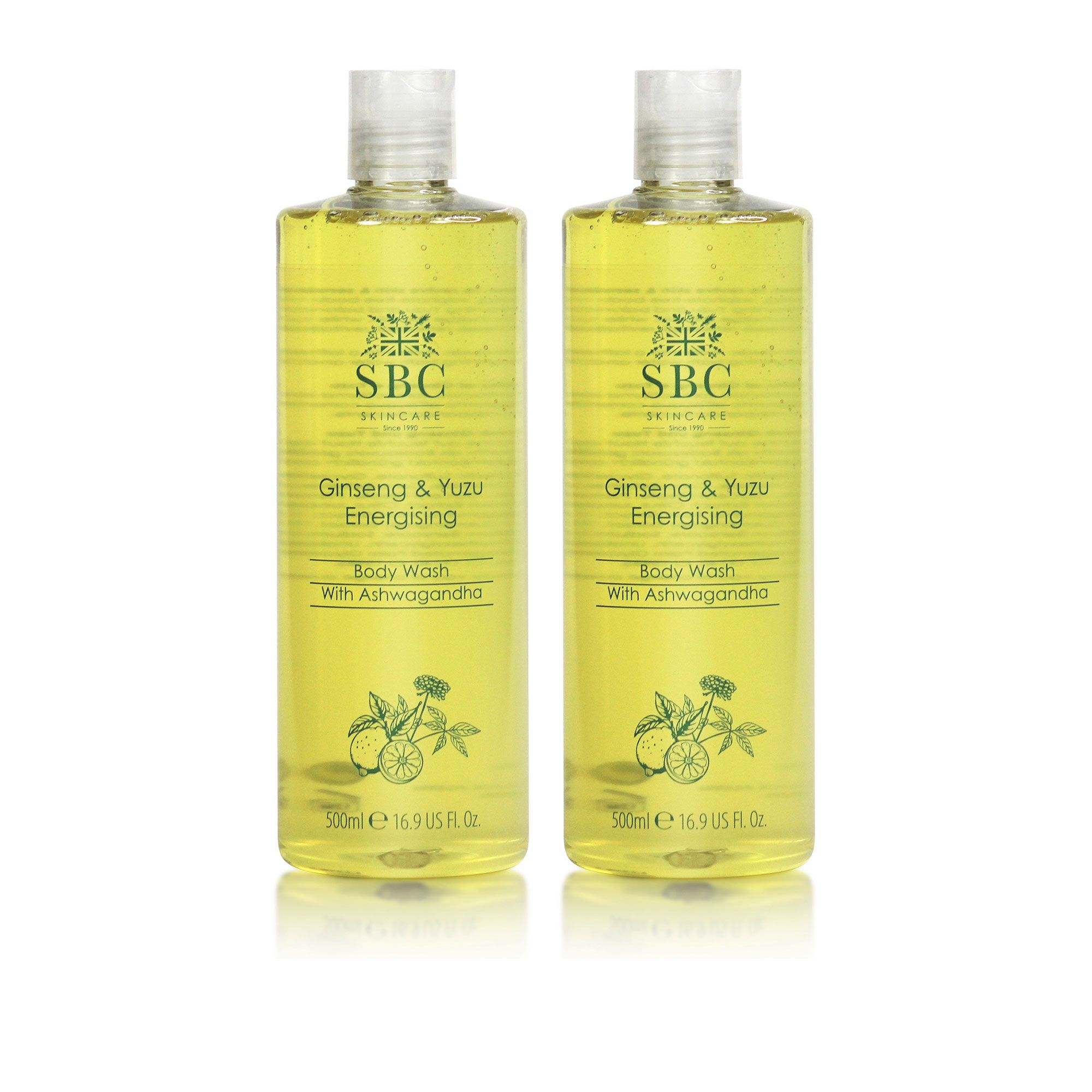 SBC
Bagnoschiuma
Ginseng & Yuzu 
(2x500ml)