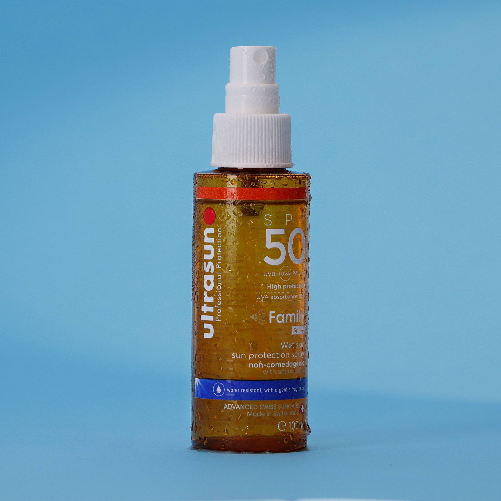 Ultrasun
Protezione solare
Wet Skin Family SPF50
(100ml)