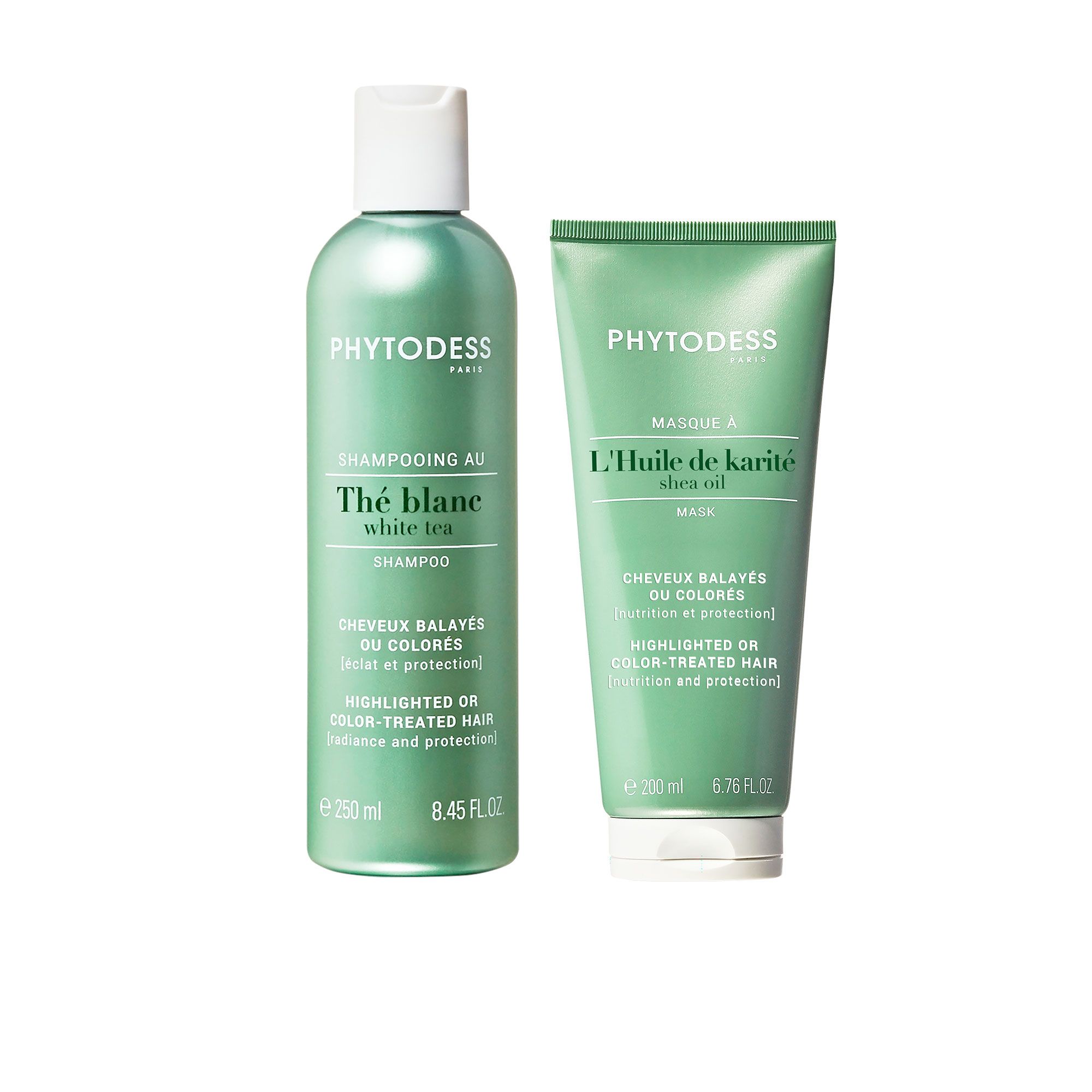 PHYTODESS
Shampoo White Tea
(250ml) e maschera
Shea Oil (200ml)