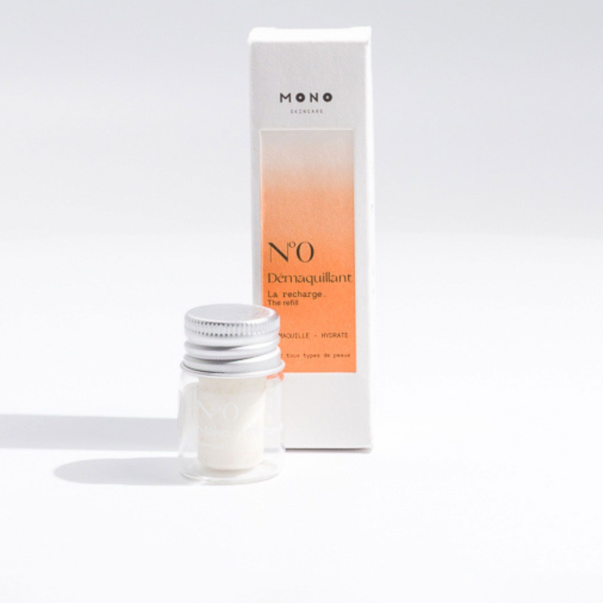 MONO Skincare
Ricarica struccante
viso in compressa
(8,5g)