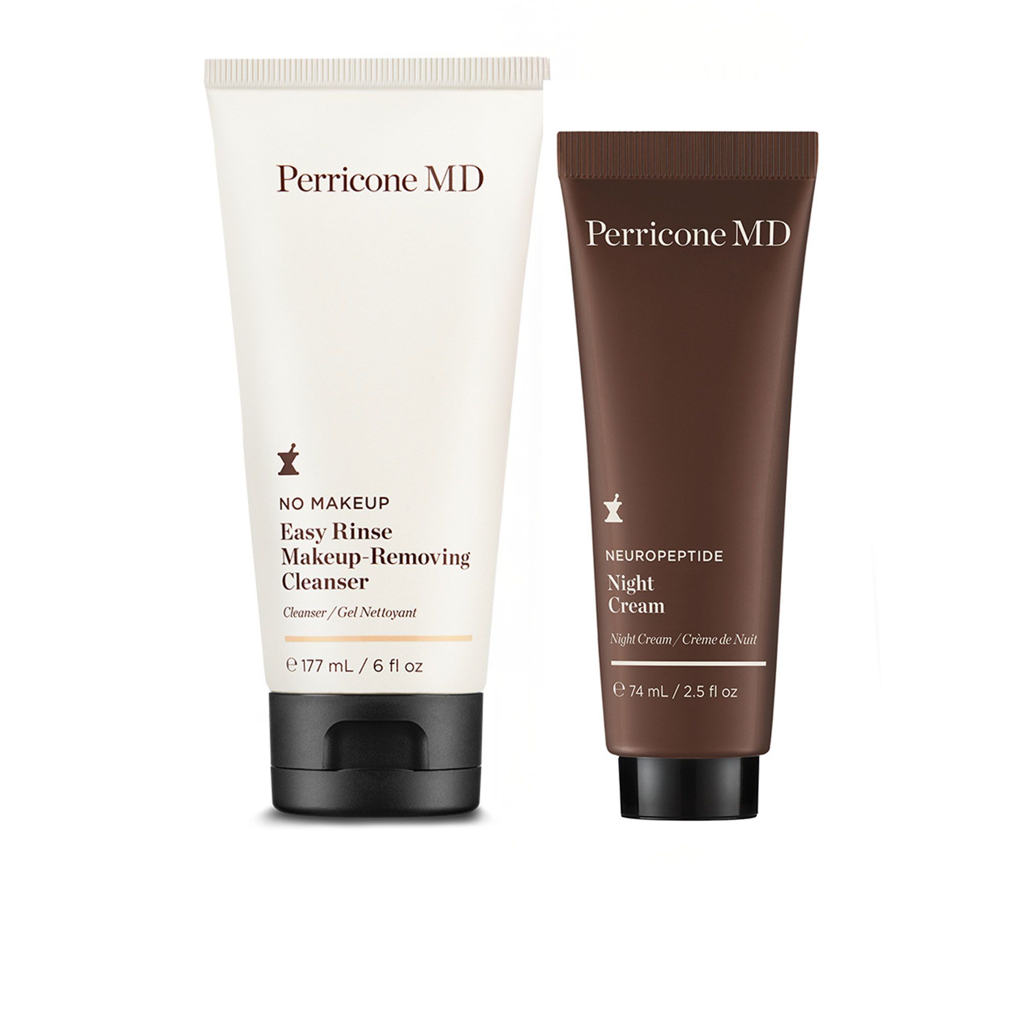 Perricone MD
Gel detergente No
Makeup Easy e crema
notte Neuropeptide