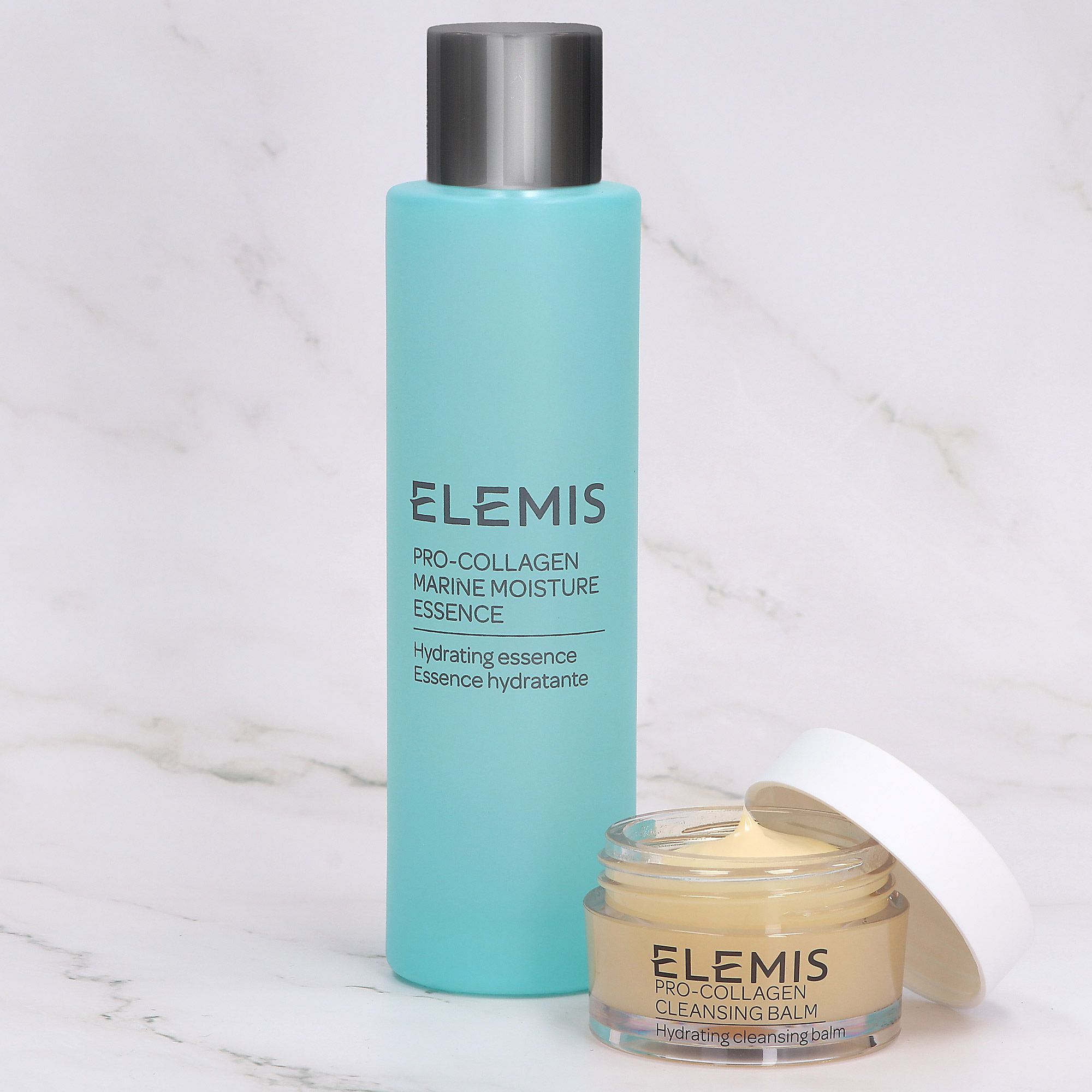 Elemis
Pro-Collagen Essence
(100ml) e balsamo
detergente viso (20g)