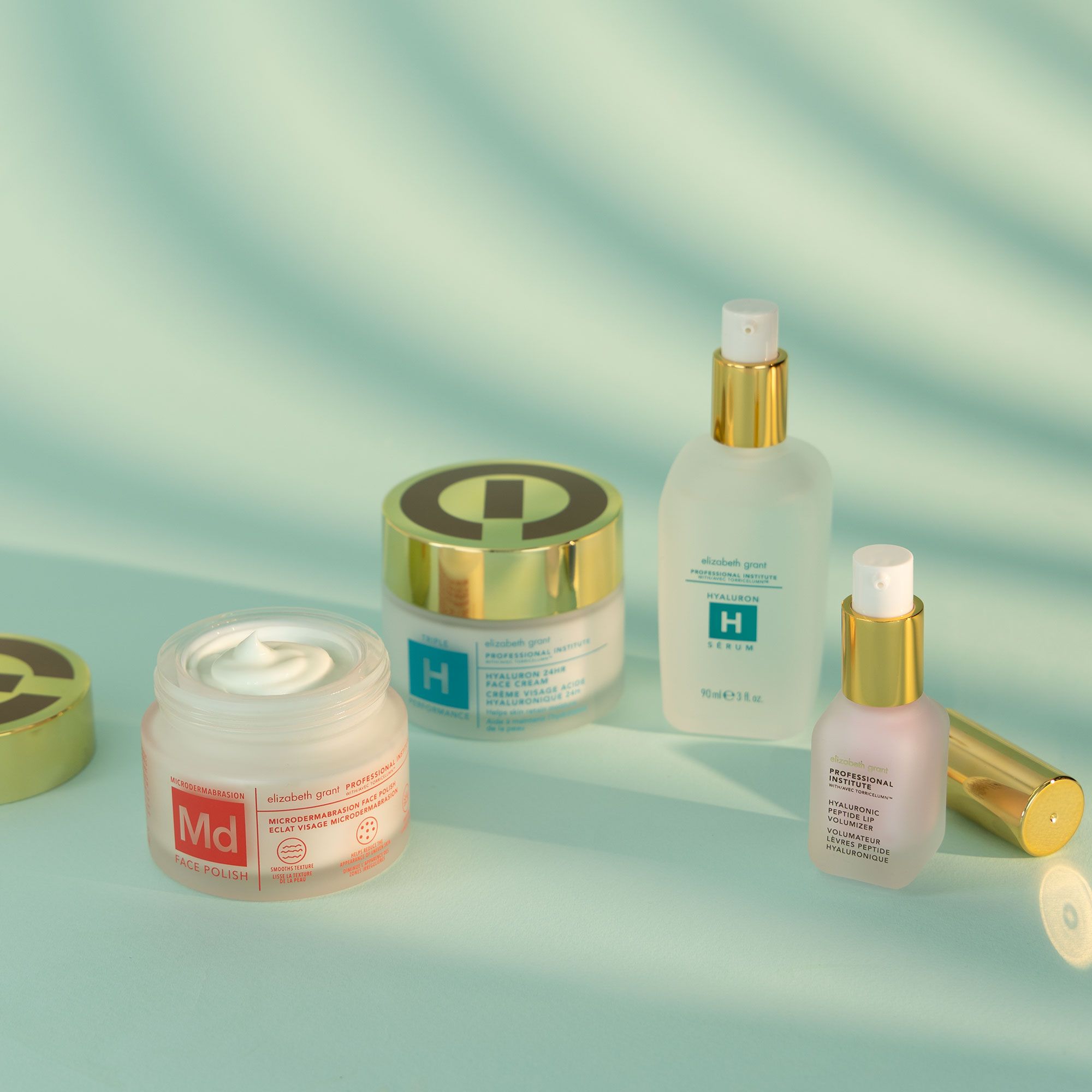 Elizabeth Grant
Kit Professional:
esfoliante, crema,
siero viso e labbra