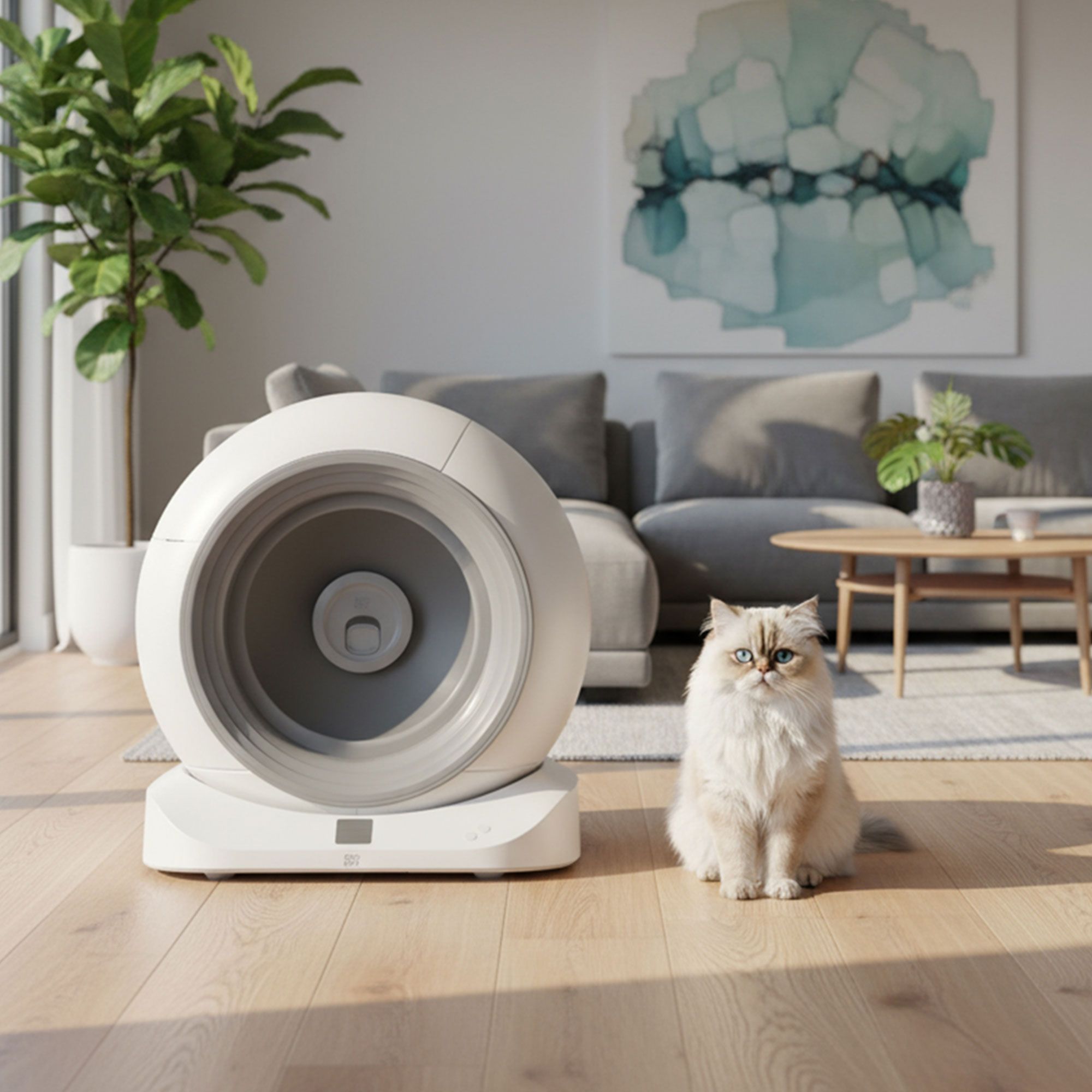  Easy Pet
Lettiera autopulente
smart con tappetino
e accessori