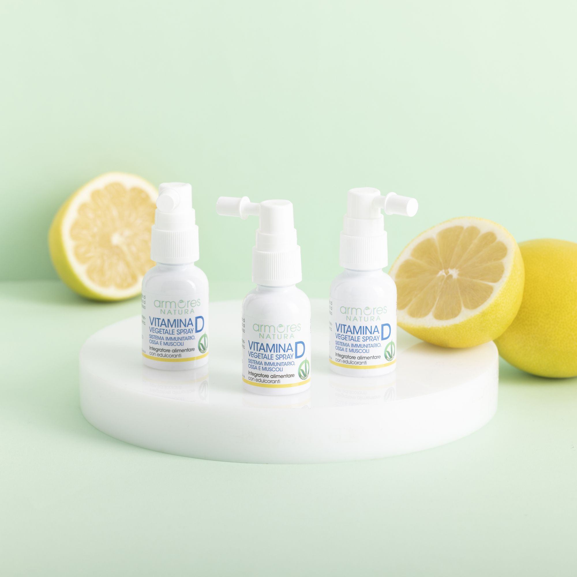 Armores
Vitamina D Vegetale
Spray 3 integratori