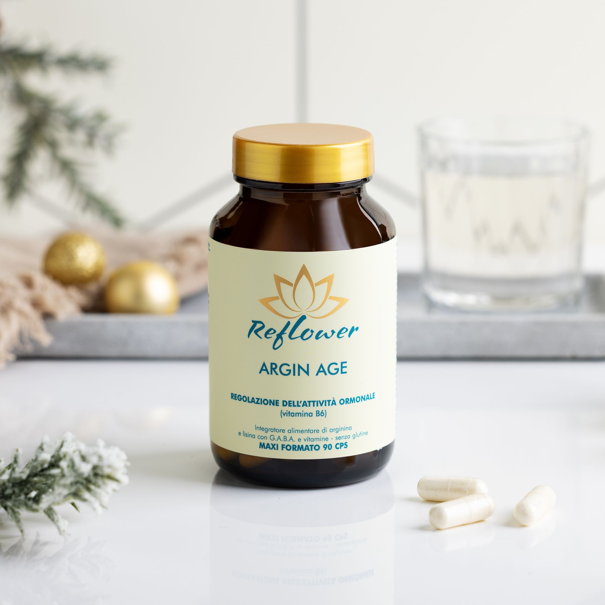 Reflower
Integratore
alimentare
Argin Age (90 cps)