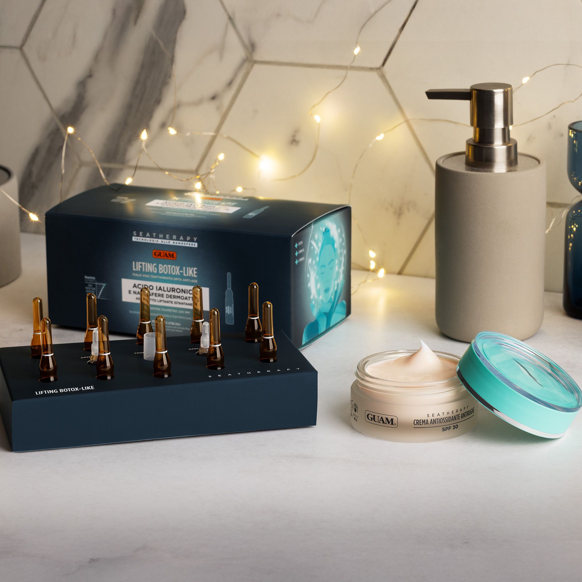 Guam®
Crema antirughe
Seatherapy (50ml)
e 10 fiale Lifting