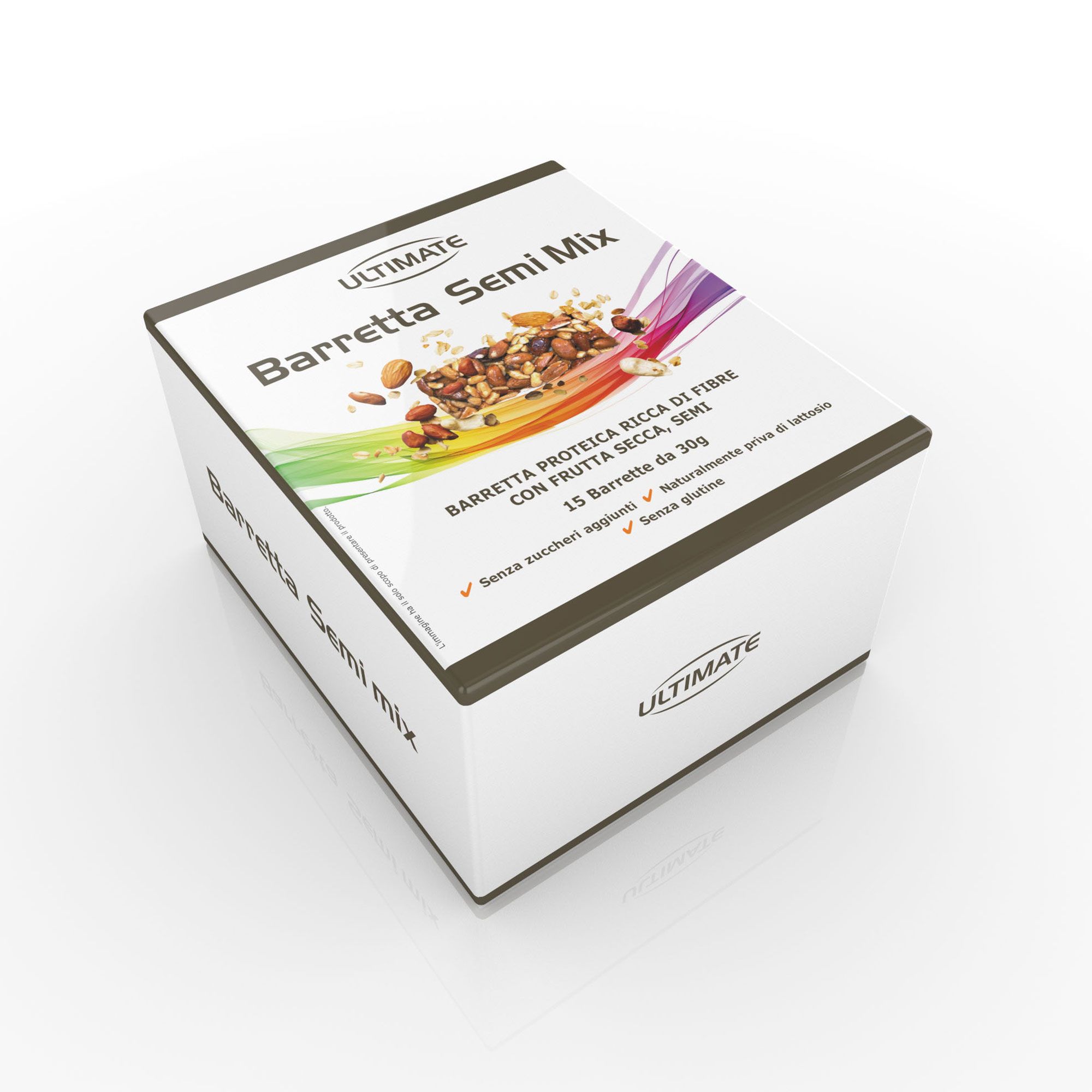 Ultimate
Barrette proteiche
vegane Semi Mix
(15x30g)
