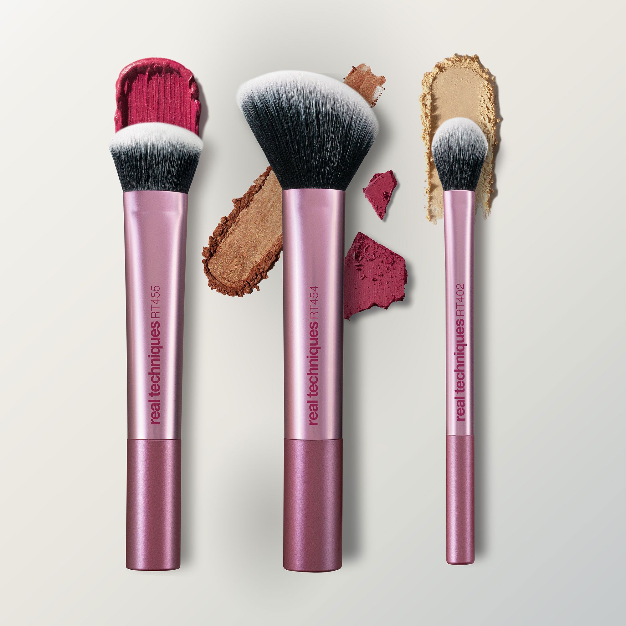 Real Techniques
Set di 3 pennelli
viso blush