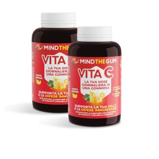 Mind The Gum
Vita C Gummies
integratore
alimentare (2x60 pz)