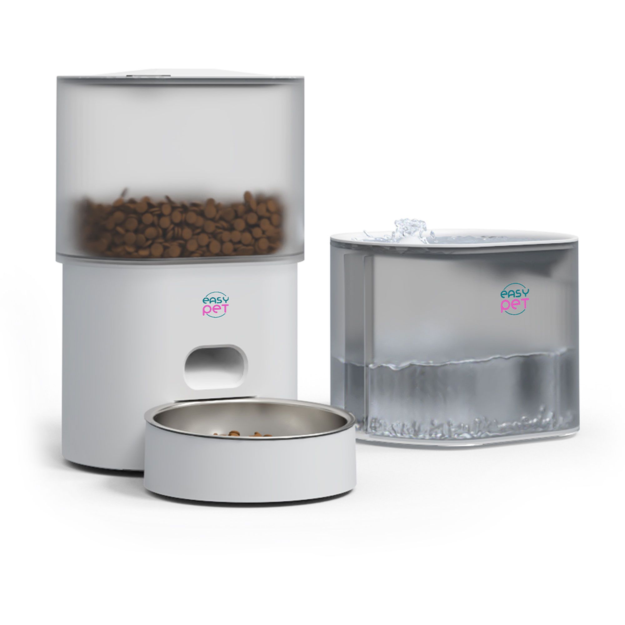  Easy Pet
Kit distributore
automatico cibo
e fontanella acqua