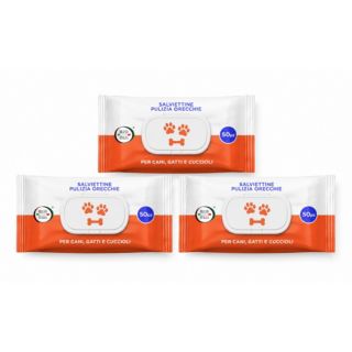 Brand Italia
Salviette monouso
per pulizia orecchie
animali (3x50pz)