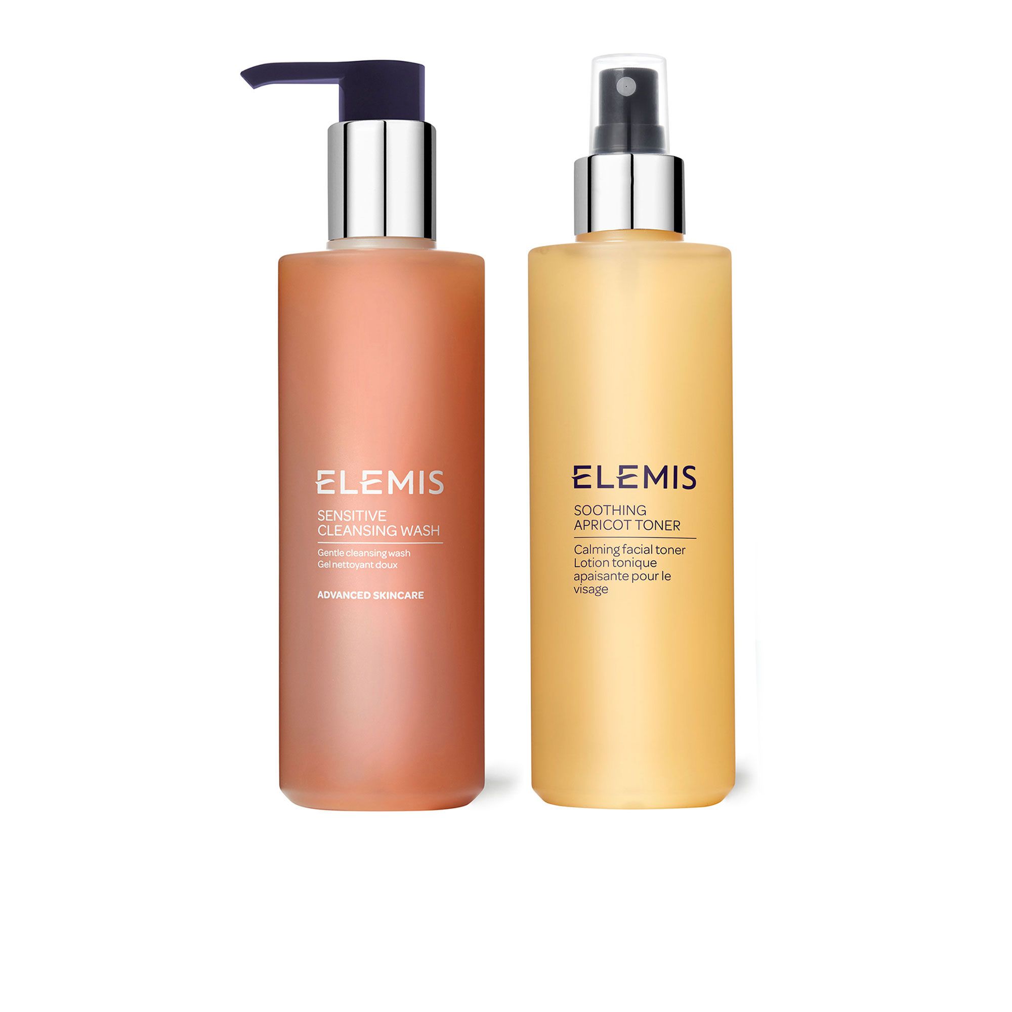 Elemis
Sensitive Cleanse
Detergente e tonico
viso (2x200ml)
