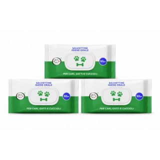 Brand Italia
Salviettine monouso
igiene orale
per animali (3x50pz)