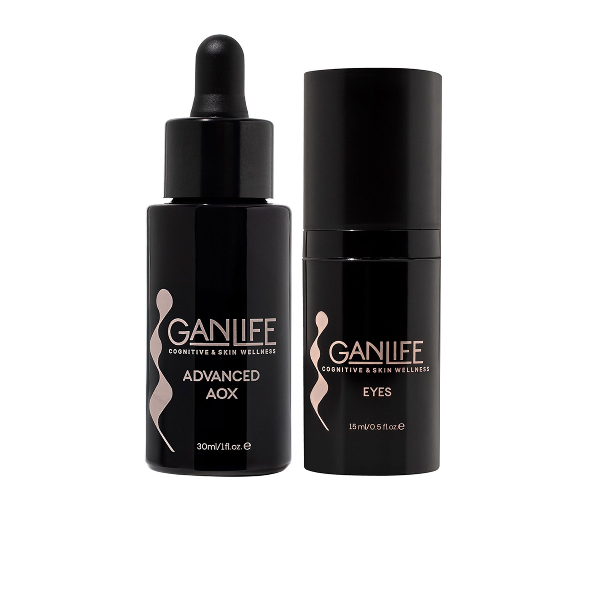 Ganlife
Siero antiossodante
(30ml) e contorno
occhi (15ml)