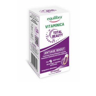 Vitaminica
Total Beauty
Antiage Boost
Integratore (40 cps)