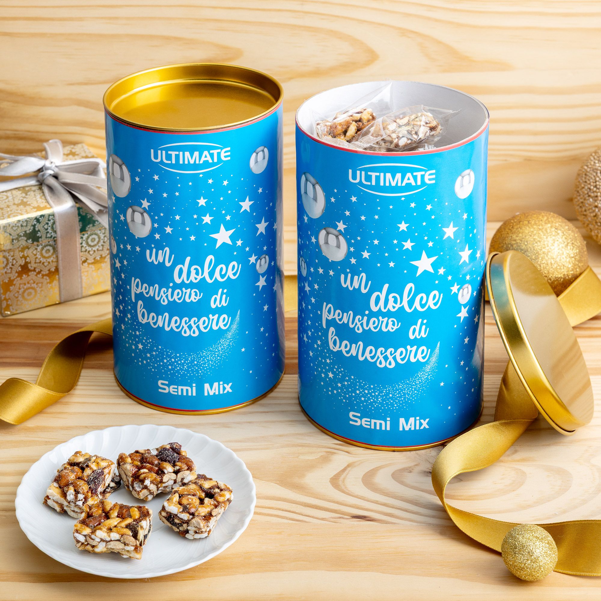 Ultimate
Barrette proteiche
Semi Mix
(2x250g)