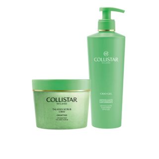 Collistar
Talasso Scrub Crio
(600g) e Crio-Gel
uniformante (400ml)