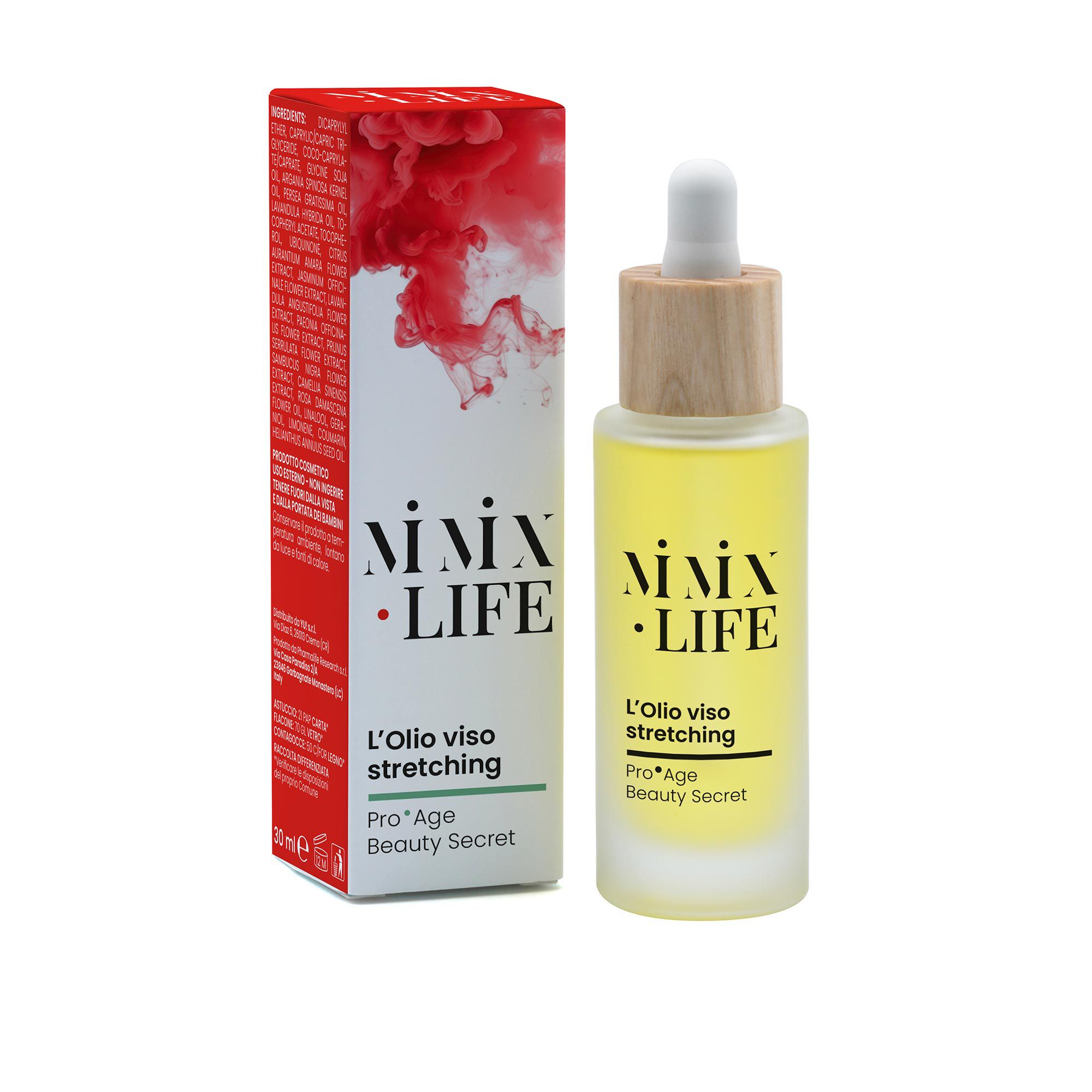 QVC Mimix.Life Stretching Olio idratante viso post ginnastica facciale