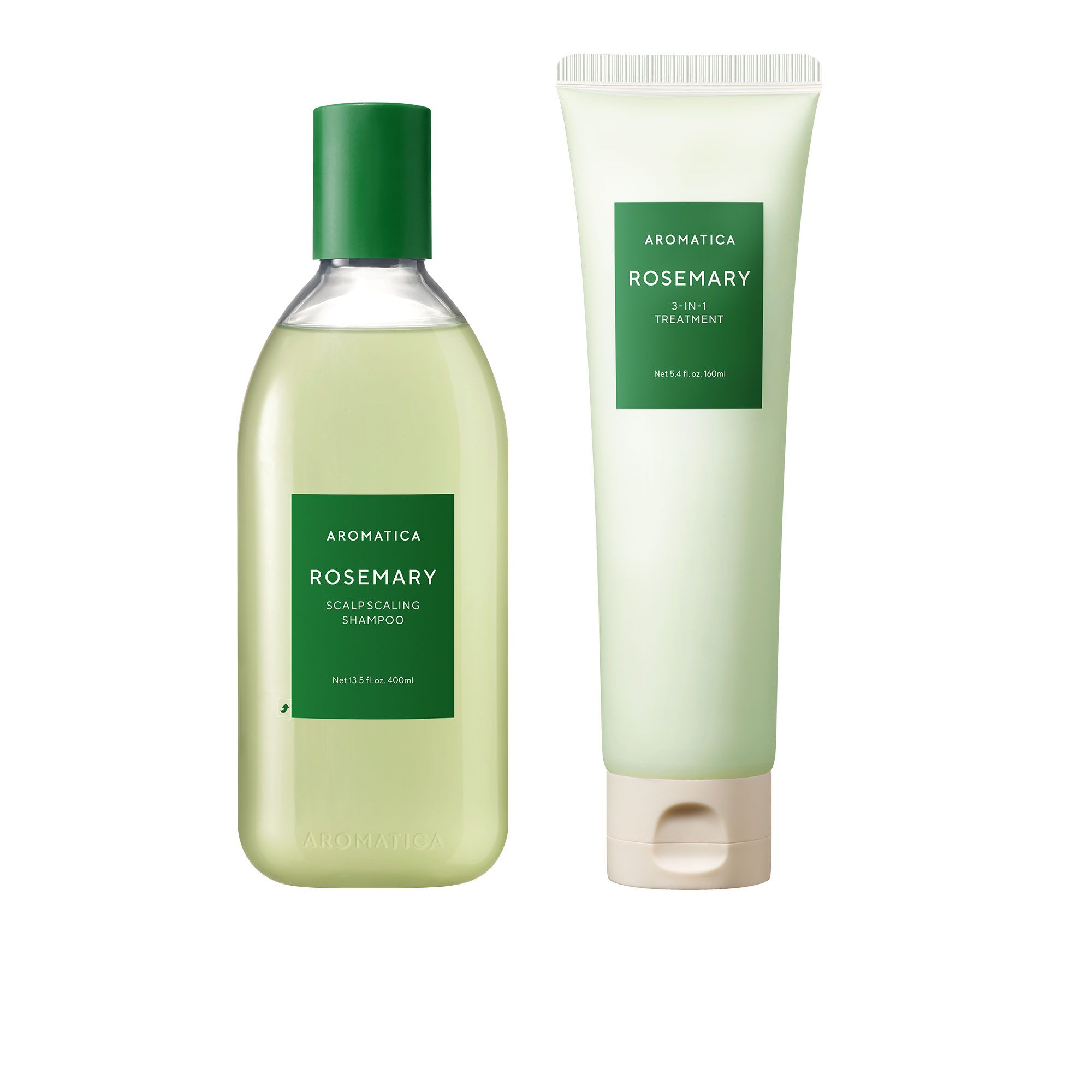 Aromatica
Trattamento balsamo 
3 in 1 (160ml) + 
shampoo (400ml)