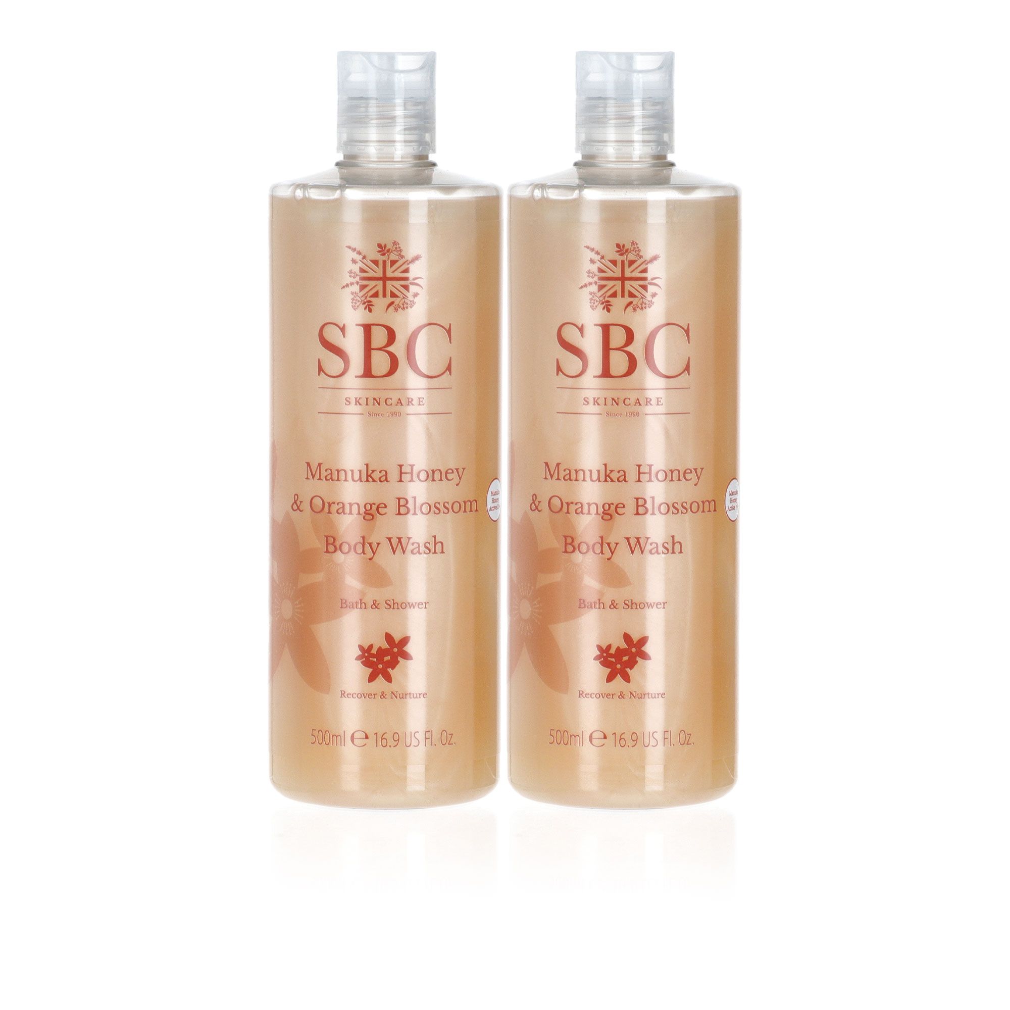 Image of SBC 2 creme bagno e doccia con estratto di miele di Manuka061