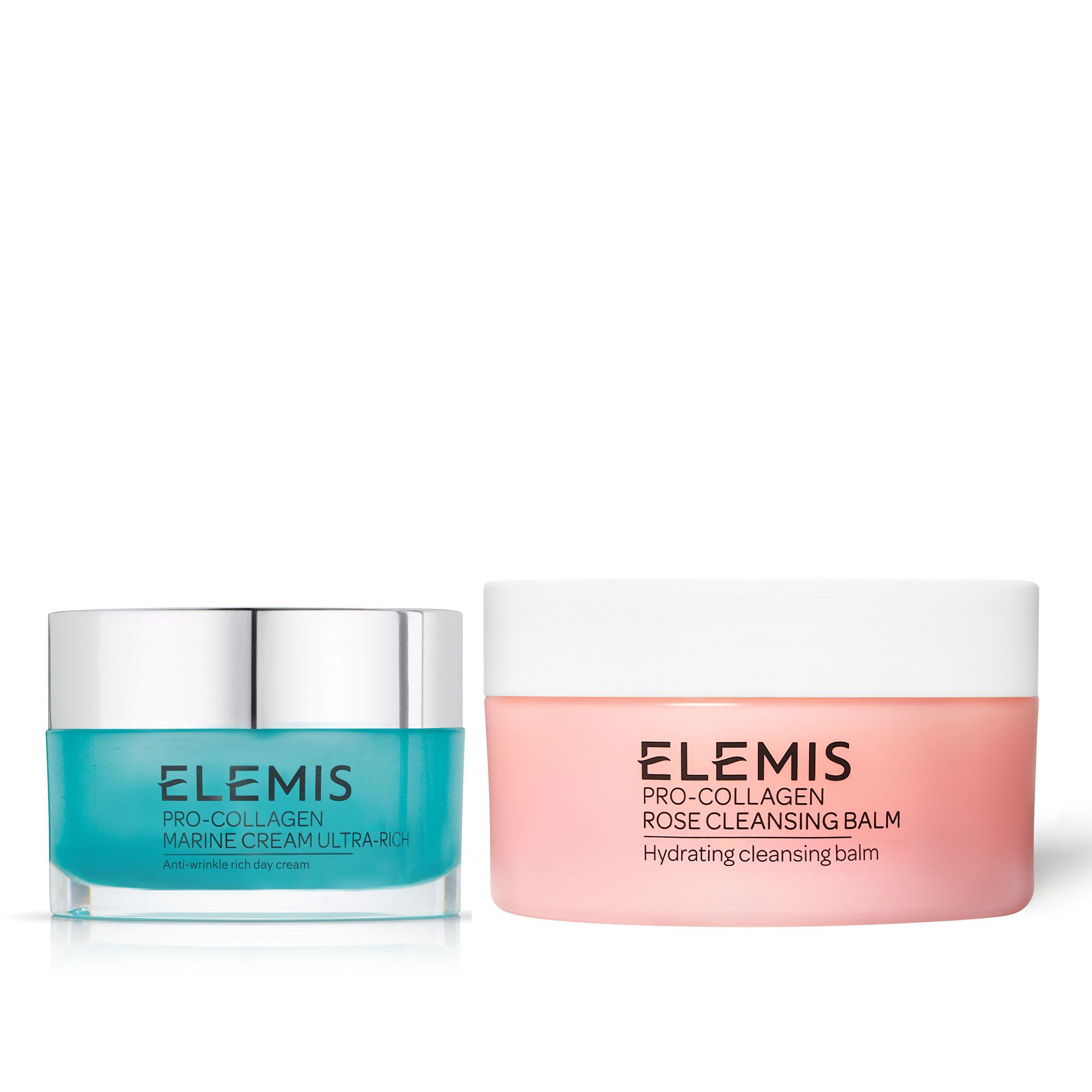 Elemis
Pro-Collagen Crema
antirughe (30ml) e
balsamo Rose (50g)