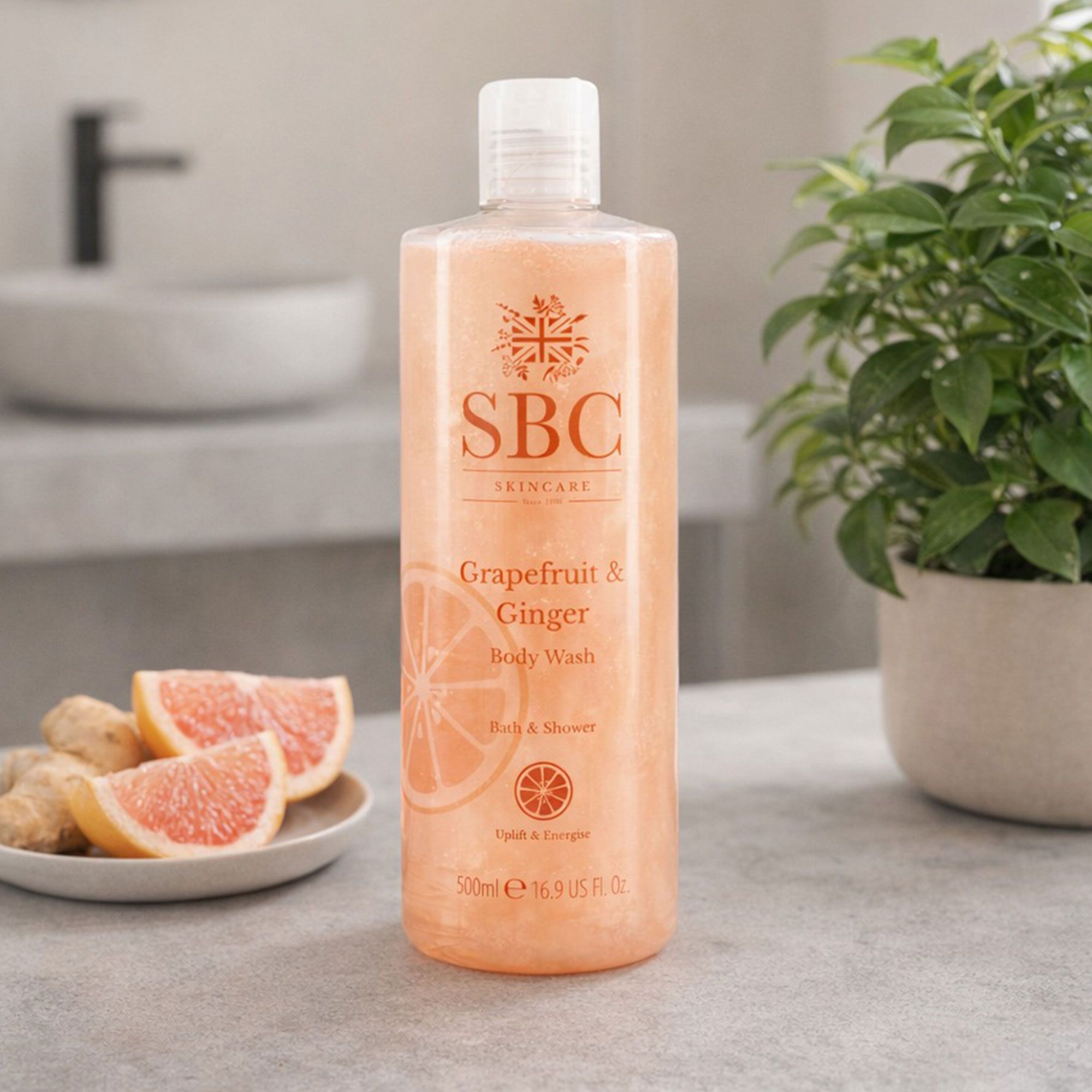 SBC
Bagnoschiuma
Grapefruit & Ginger
(500ml)