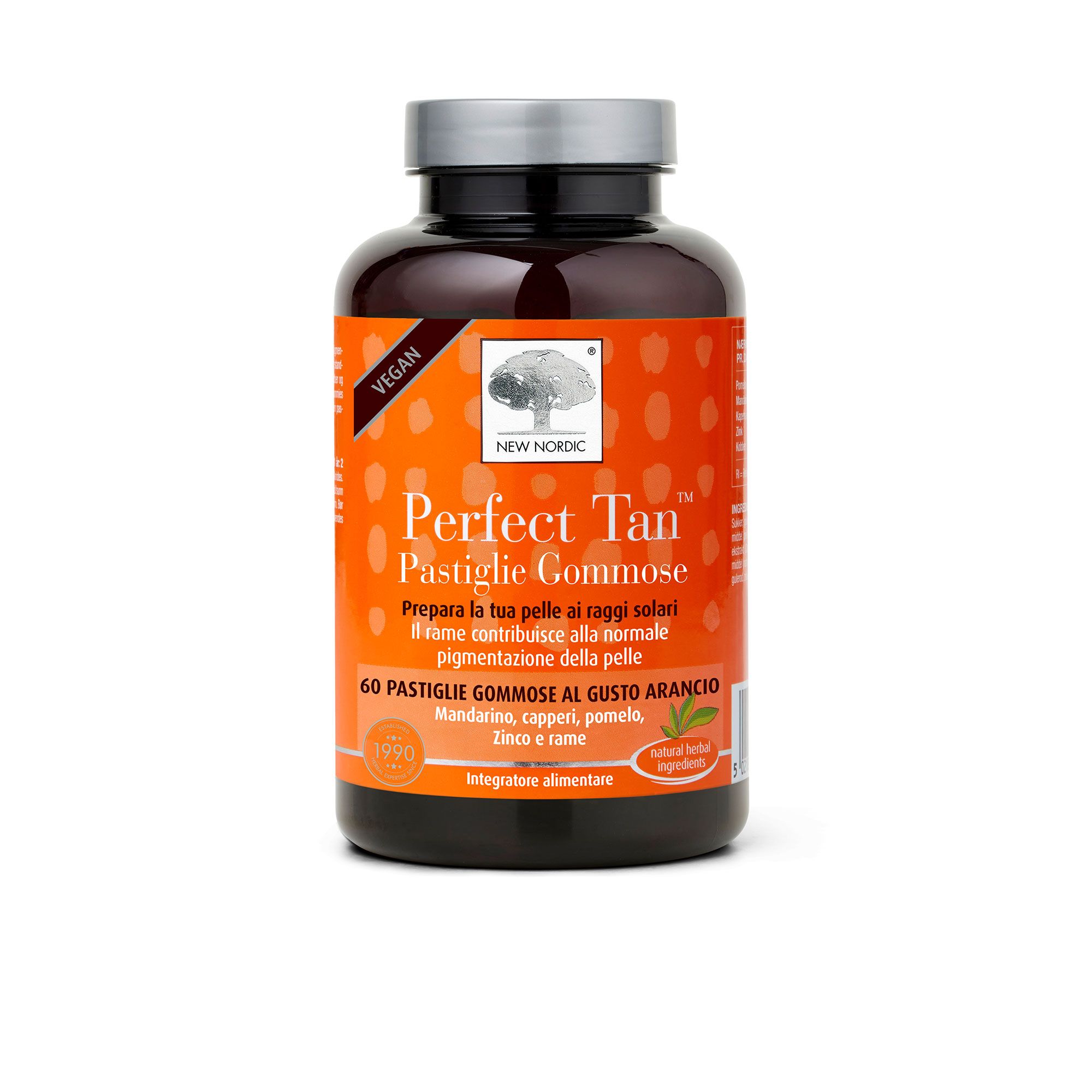 New Nordic
Perfect Tan
Integratore
alimentare (60 gummy)