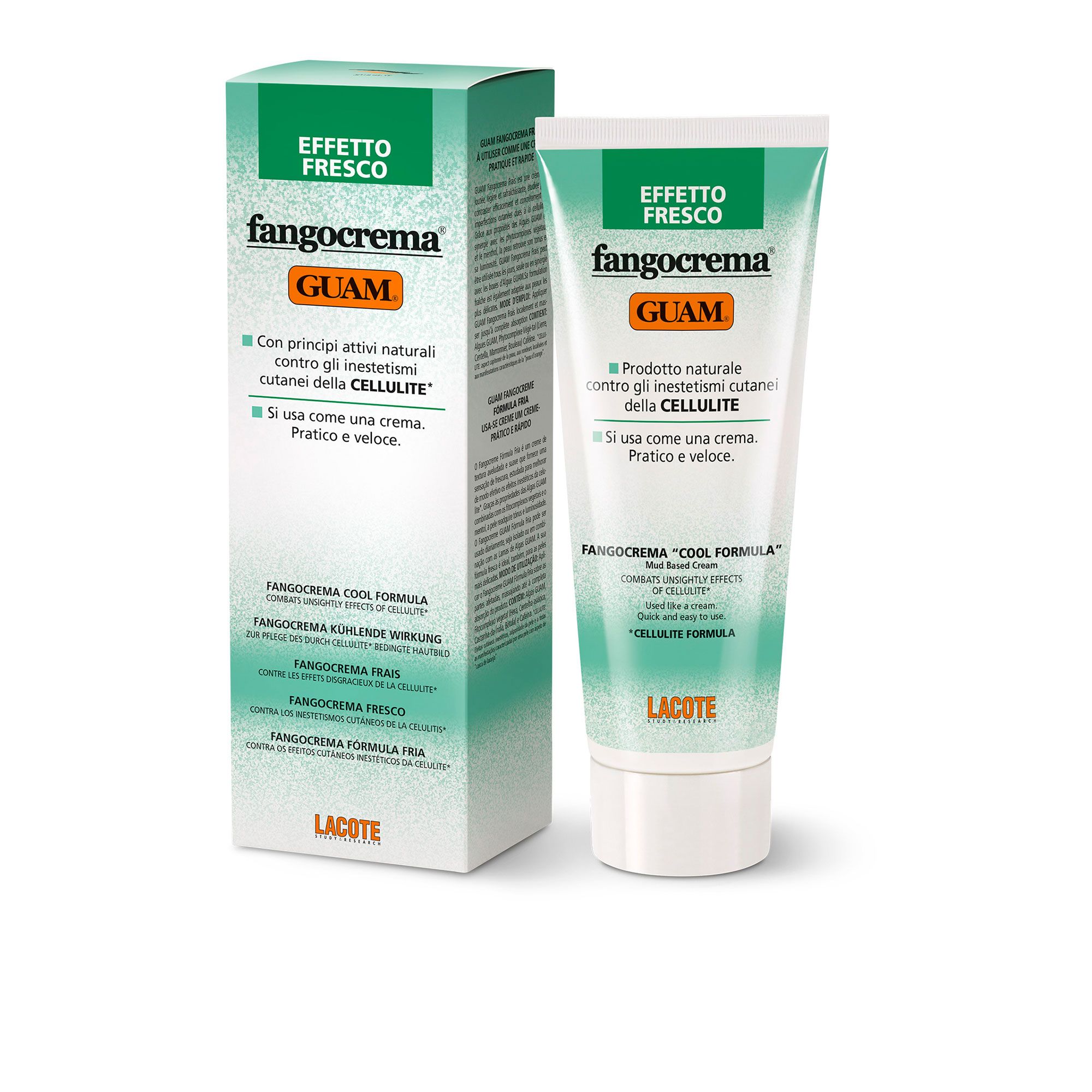 Guam®
Fangocrema Fresco
per inestetismi della
cellulite (250ml)