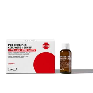 Face-D
Pure Drink Plus
Collagene&Glicina
Integratore (30ml)