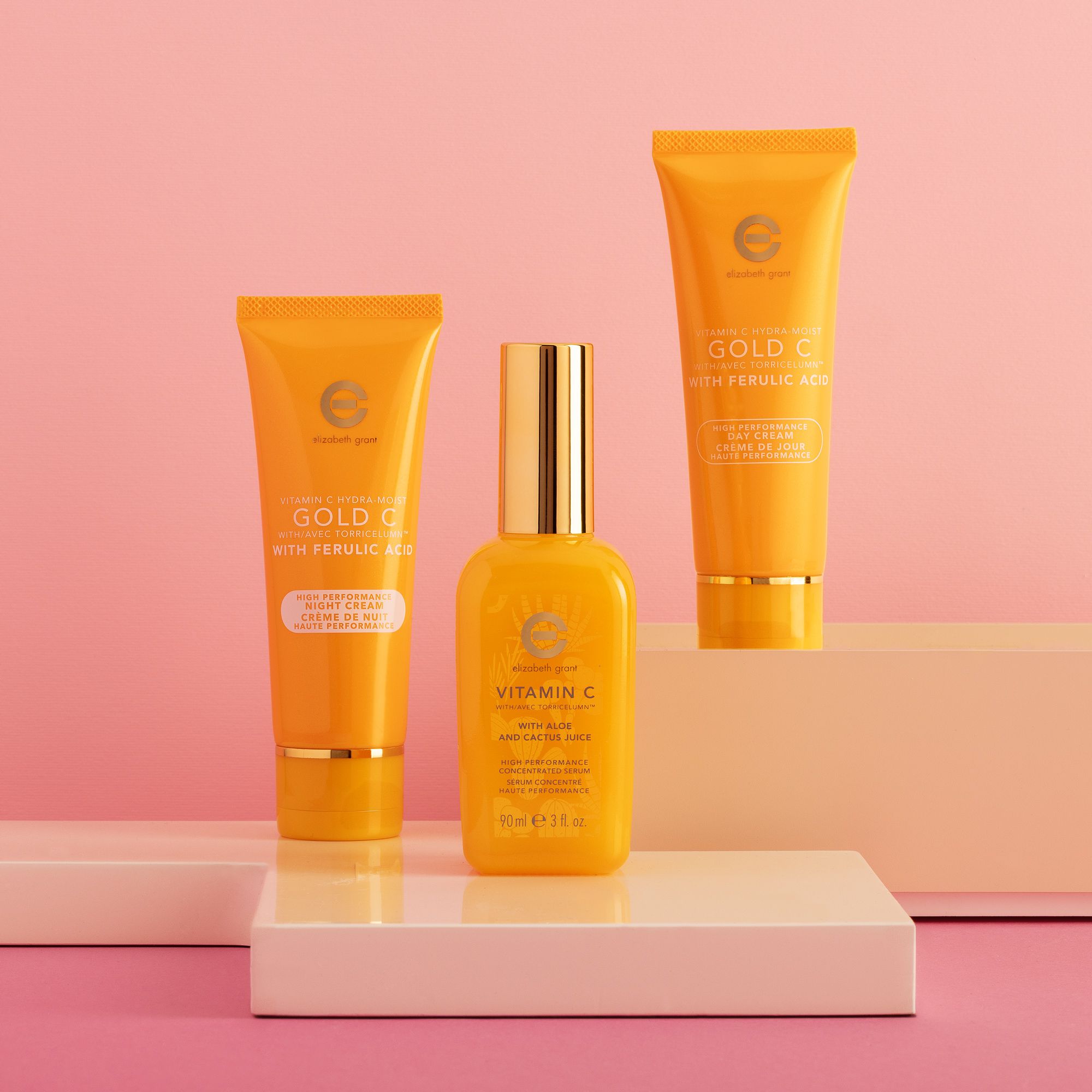 Elizabeth Grant
Kit Vitamin C:
crema giorno,
crema notte e siero