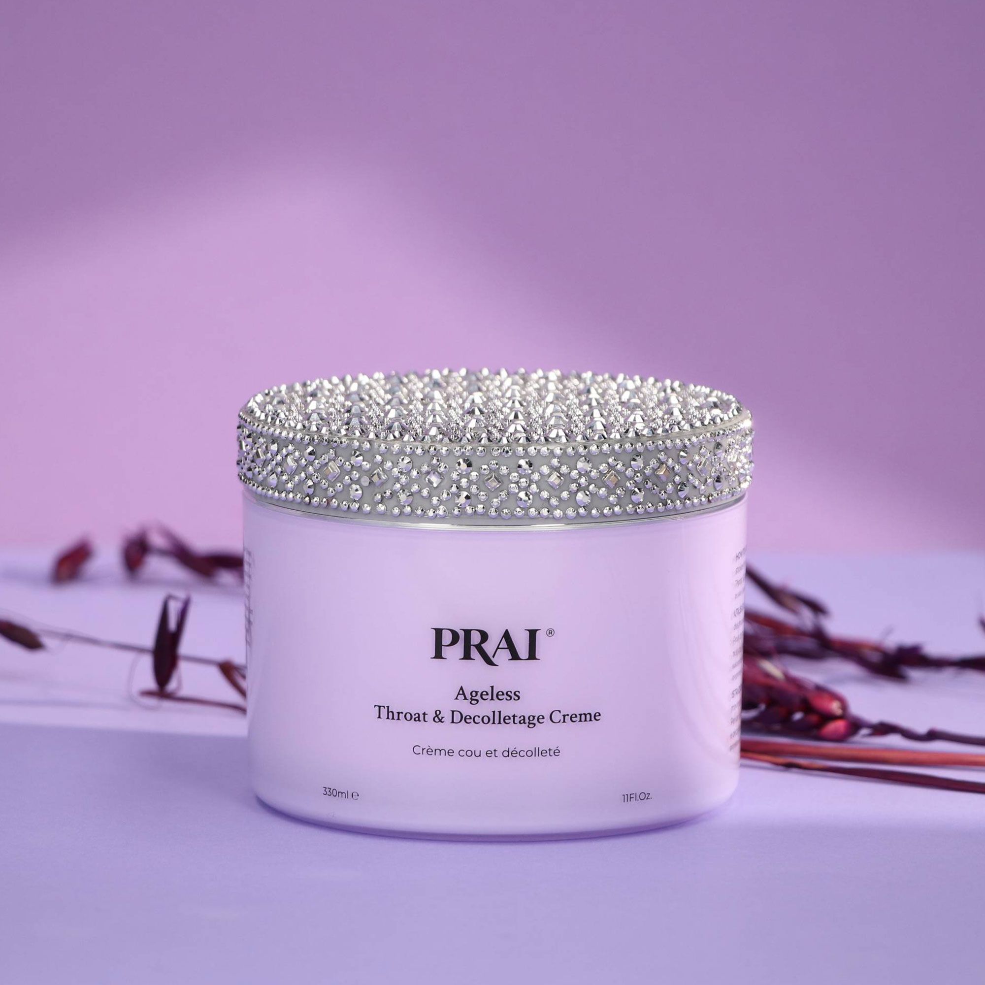 PRAI
Ageless Crema
collo e décolleté
idratante (330 ml)