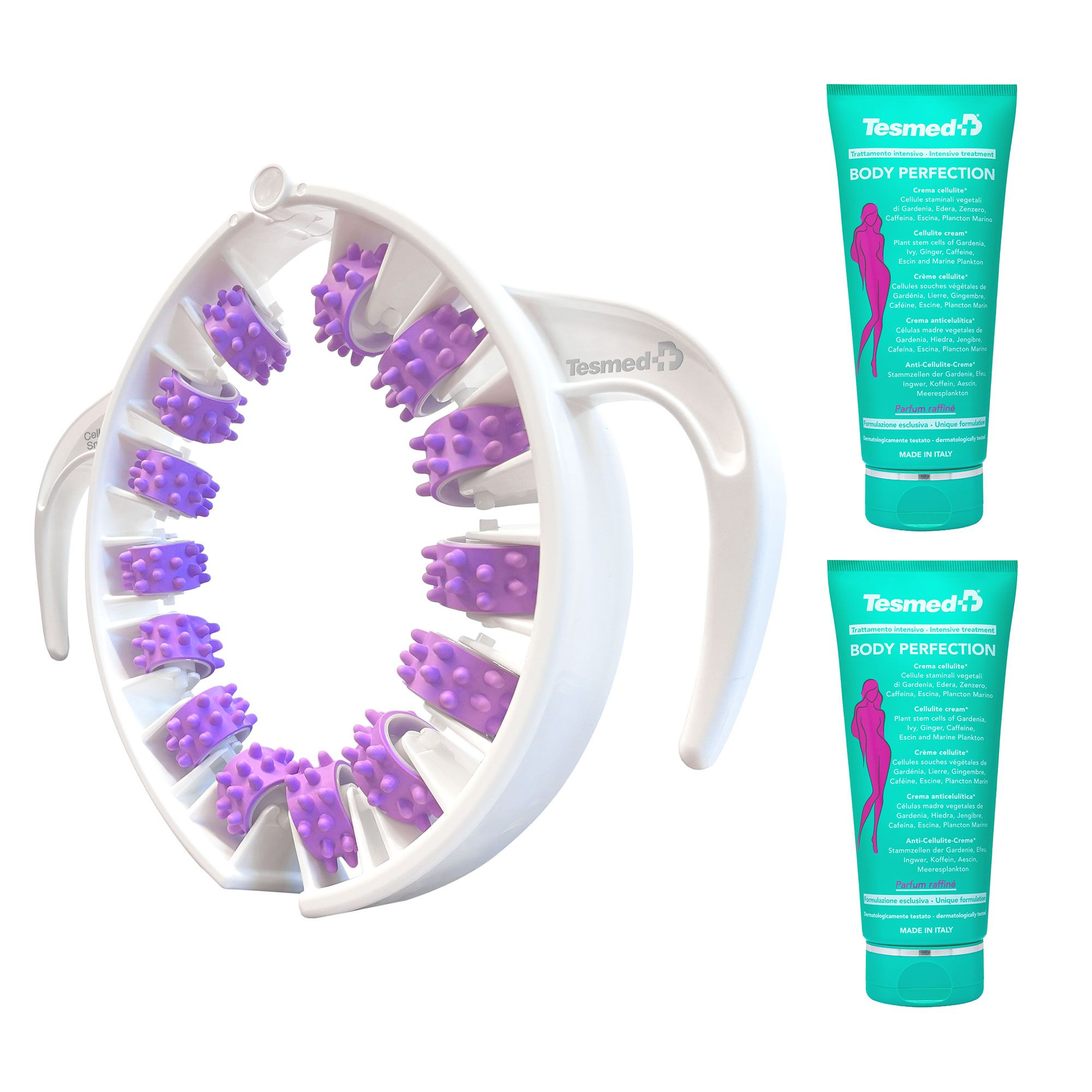 Tesmed
Massaggiatore
Cellulite Smooth+
2 Gel Body Perfection